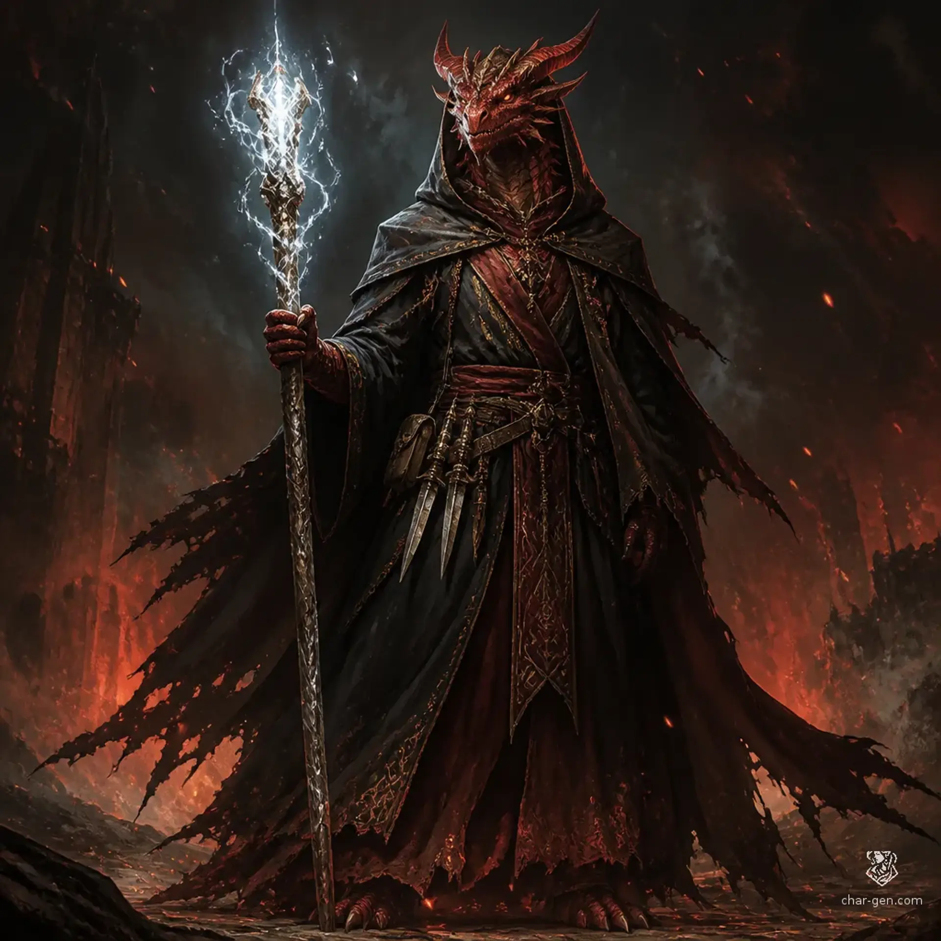 Zerathul - AI-generated fantasy Character