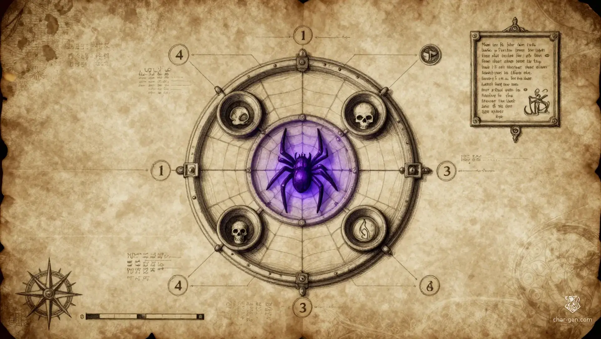 The Web of Four Offerings