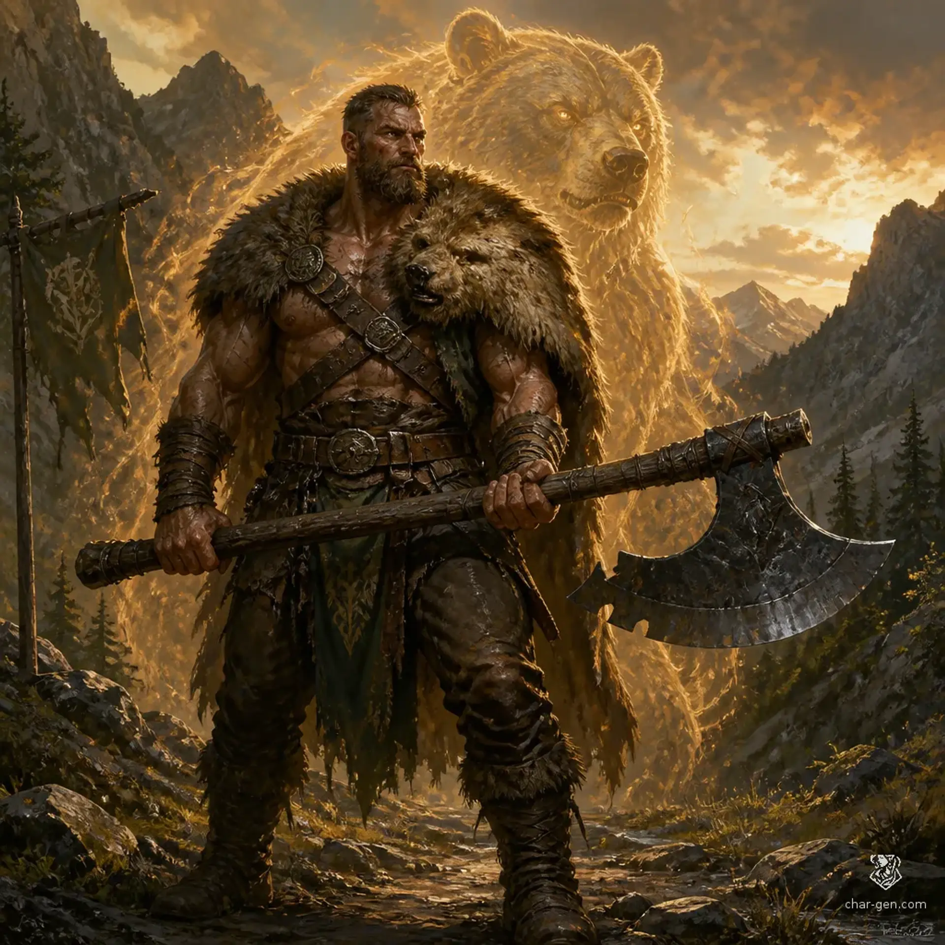 Kaelen Vance - AI-generated fantasy Character