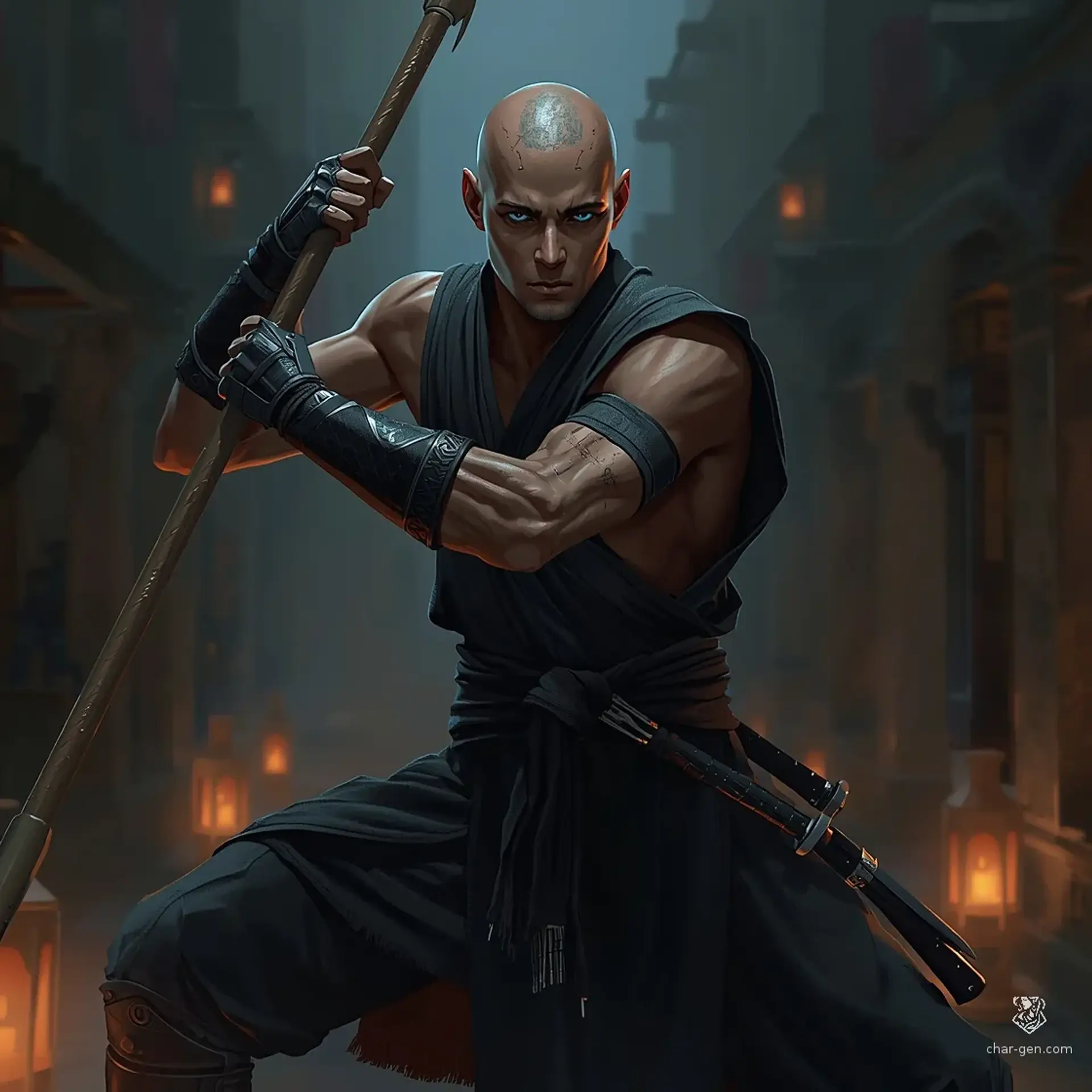 Kaelen Thorne - AI-generated fantasy Character