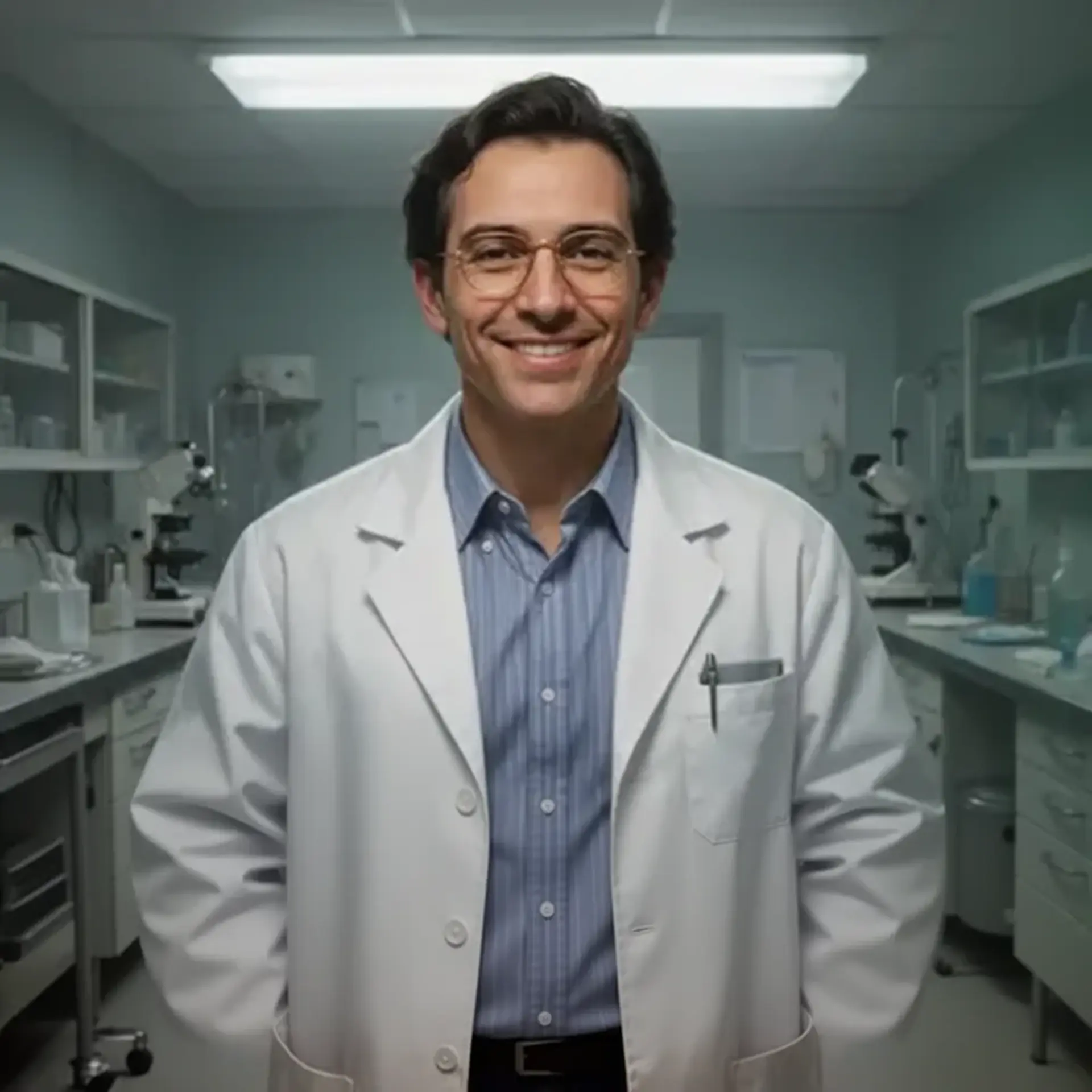 Dr. Paul Monroe - AI-generated fantasy NPC