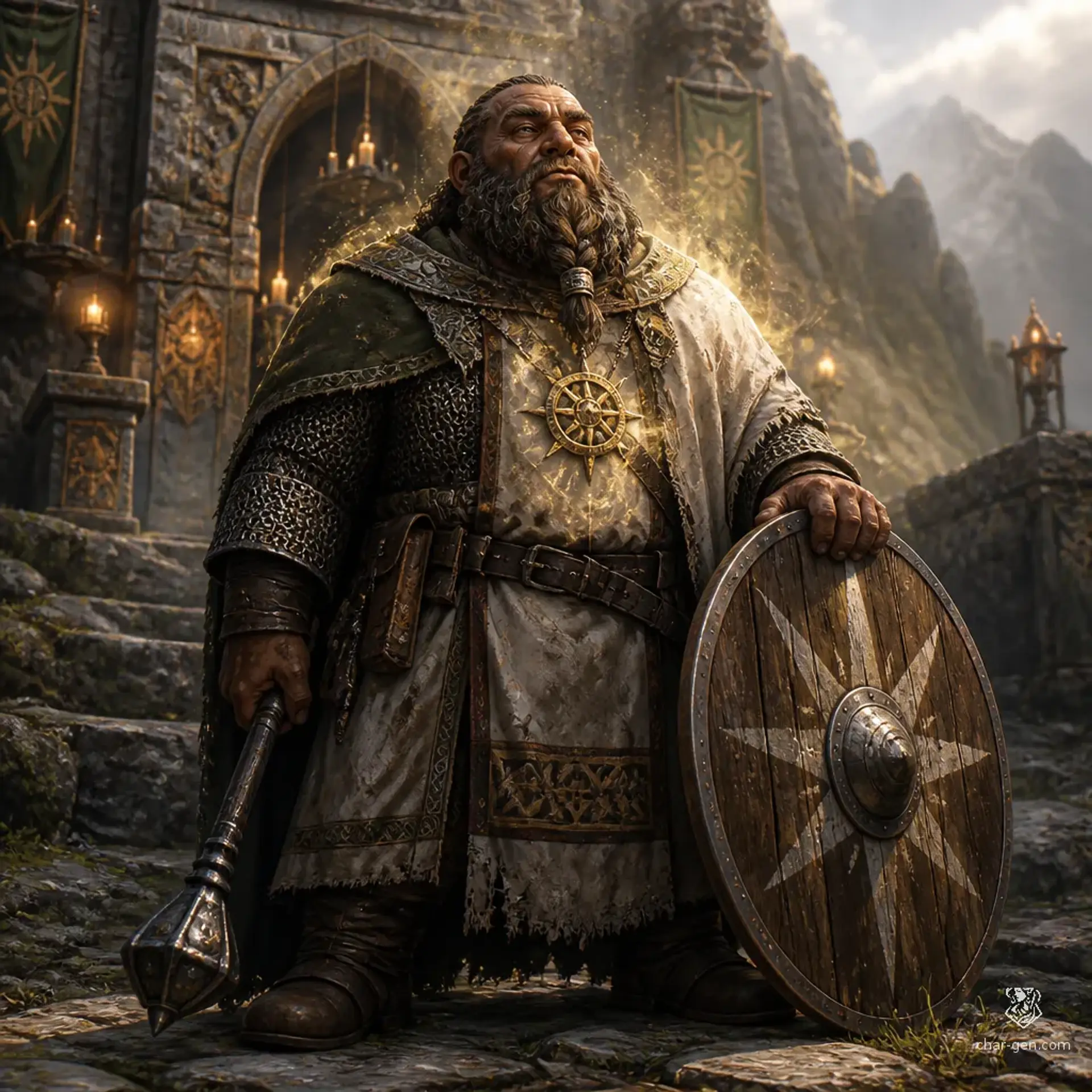 Nadim Barak - AI-generated fantasy Character