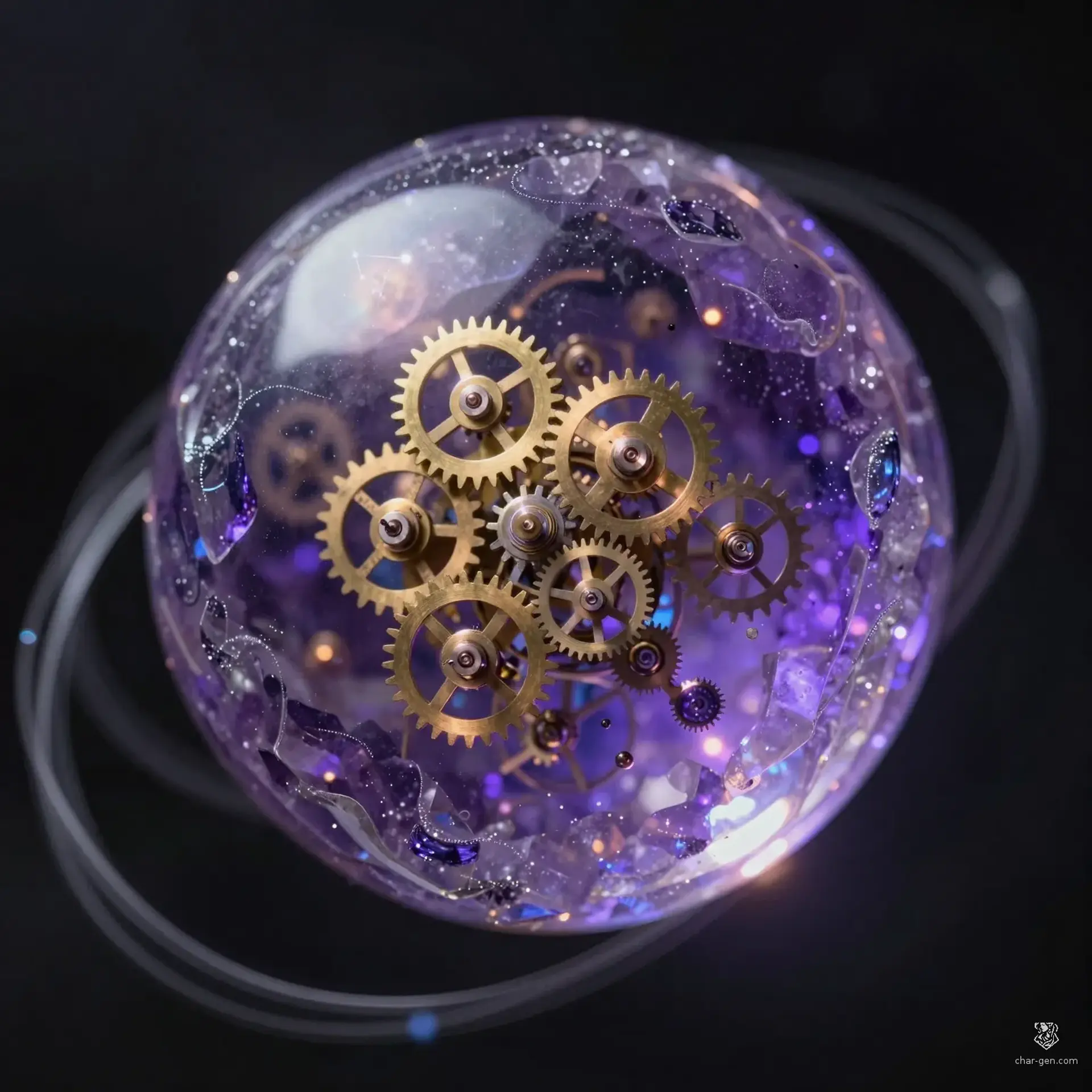 The Ocular of the Second Second - AI-generated fantasy Magic Item
