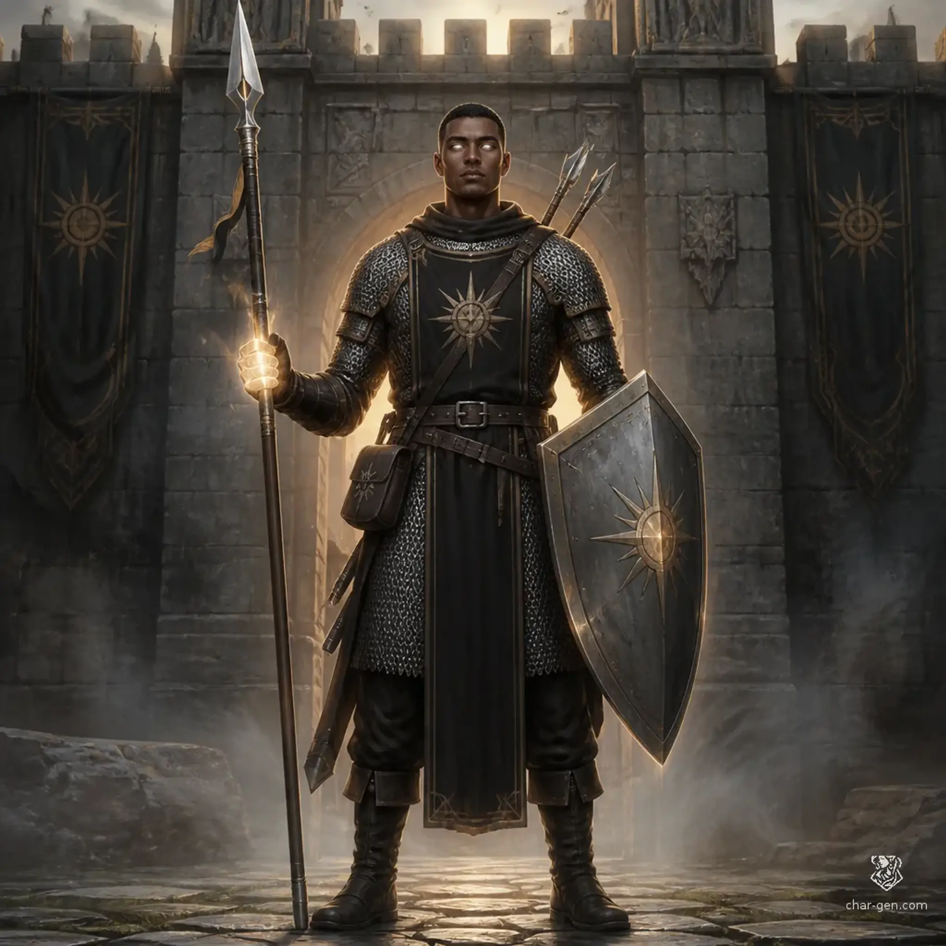 Elrich - AI-generated fantasy Character