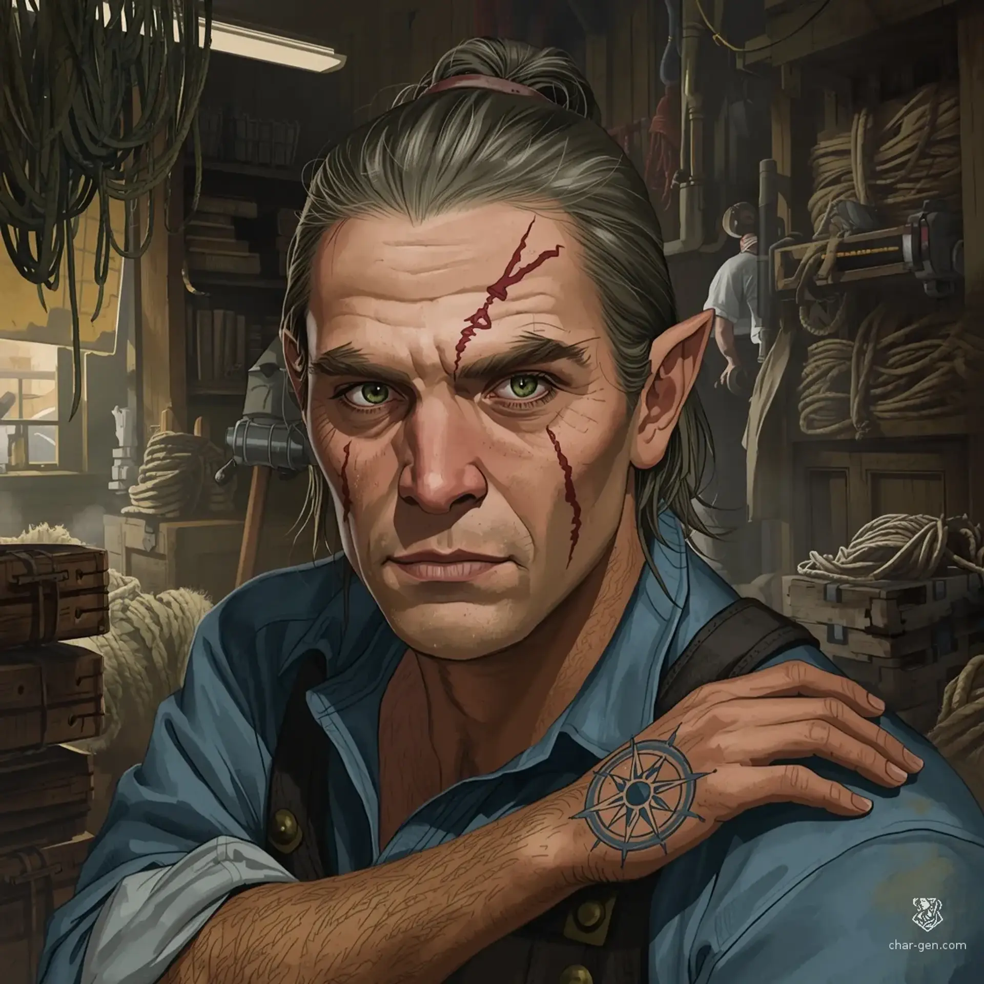 Barnaby Barnacle Thistletop | Fantasy NPC Generated by CharGen