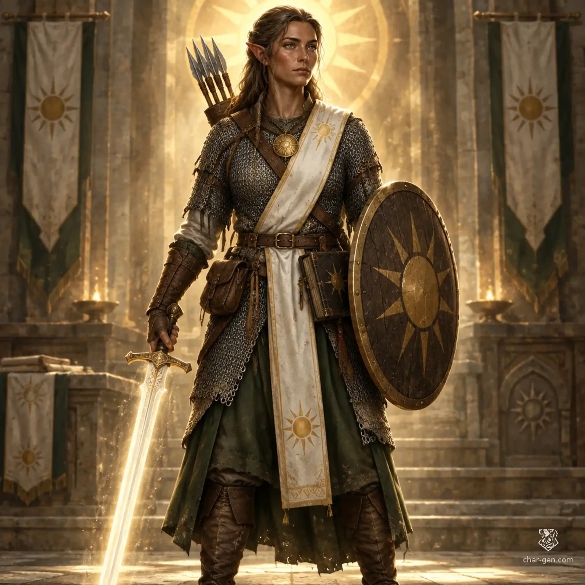 Aysun Telmara - AI-generated fantasy Character