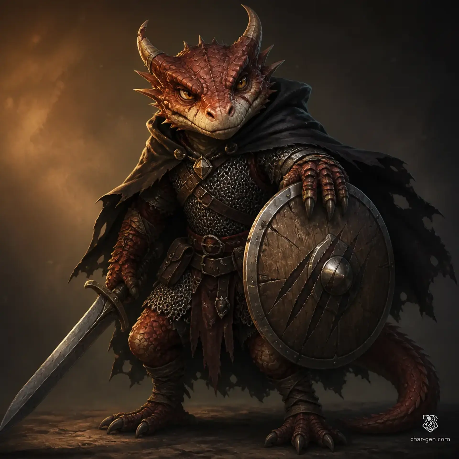 Kretik - AI-generated fantasy Character