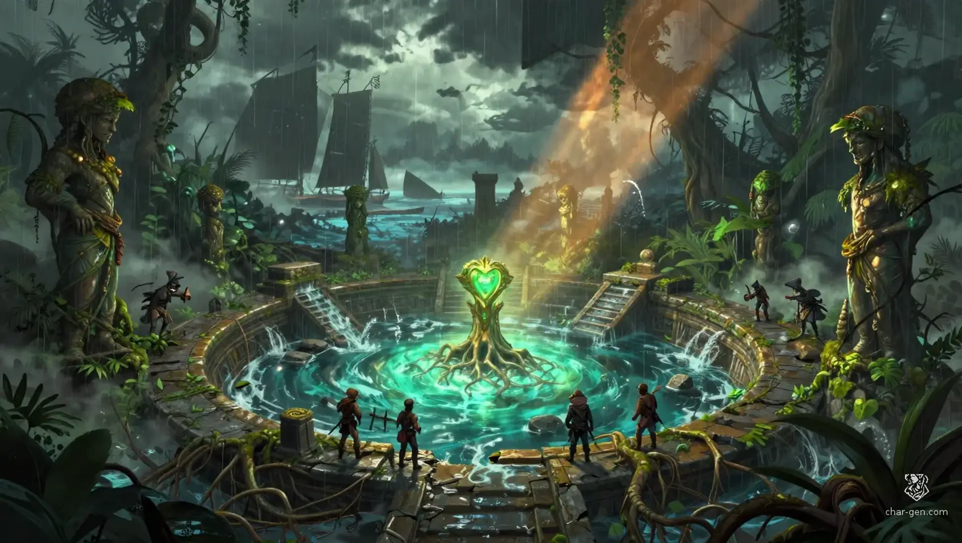 The Verdant Heart of Verdant Cay