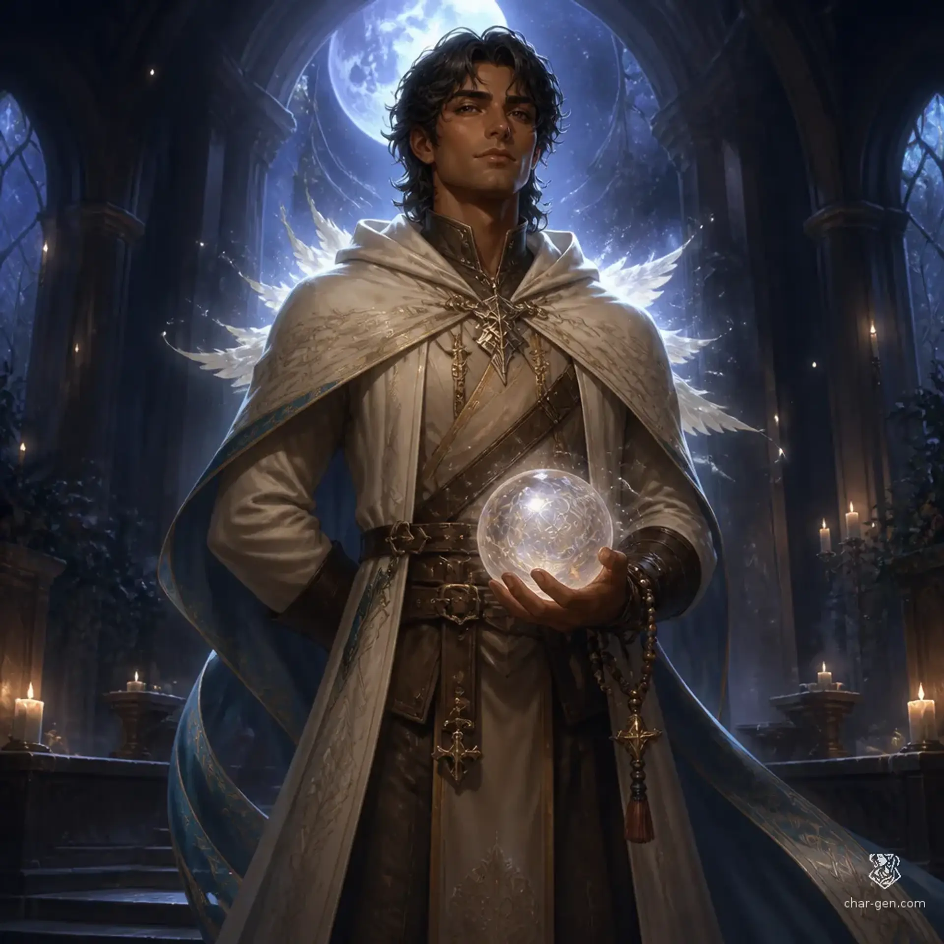 Stelios - AI-generated fantasy Character