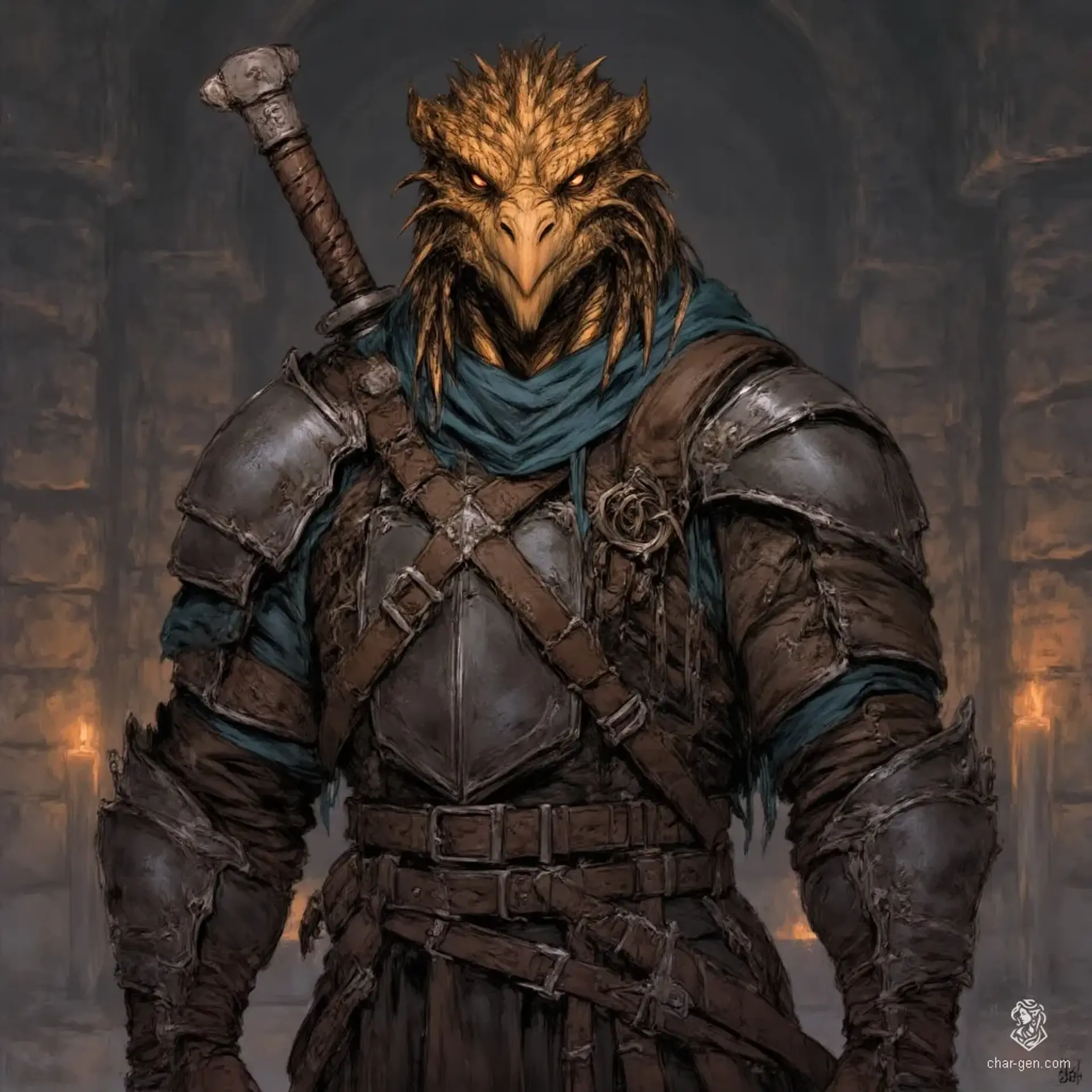 Vathorn Kalrek - AI-generated fantasy NPC