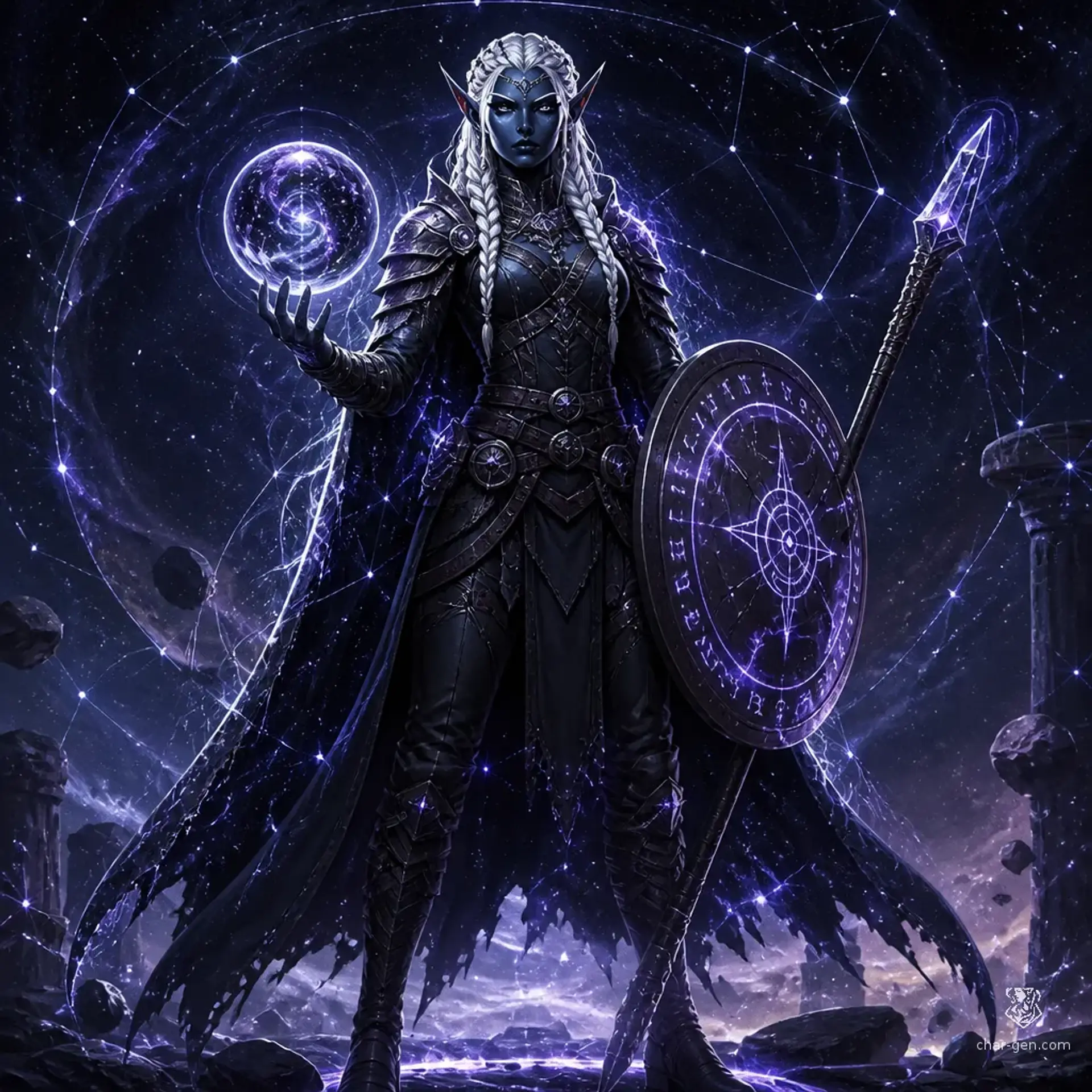 Vylorn Thul - AI-generated fantasy Character