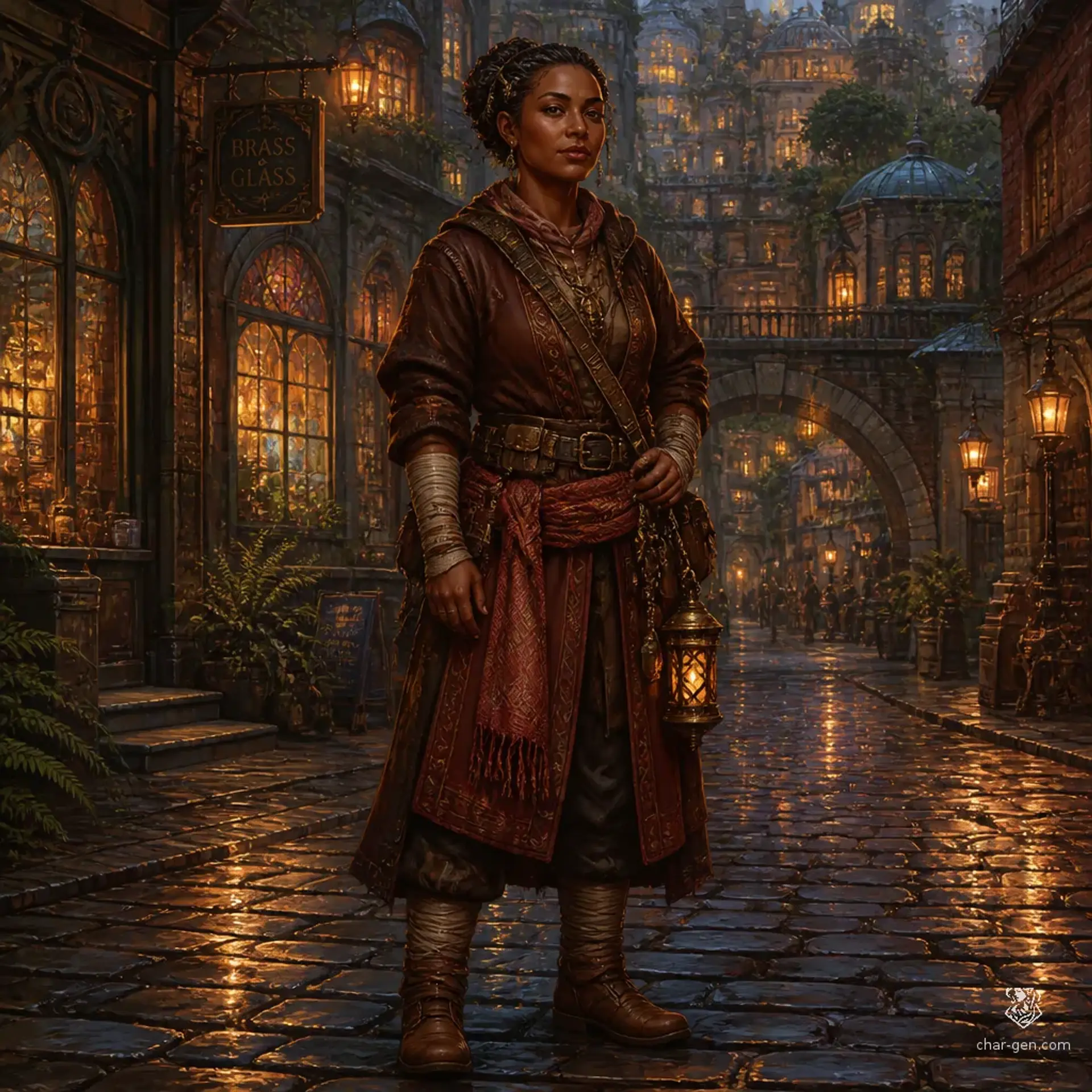 Lanternfolk - AI-generated fantasy Species