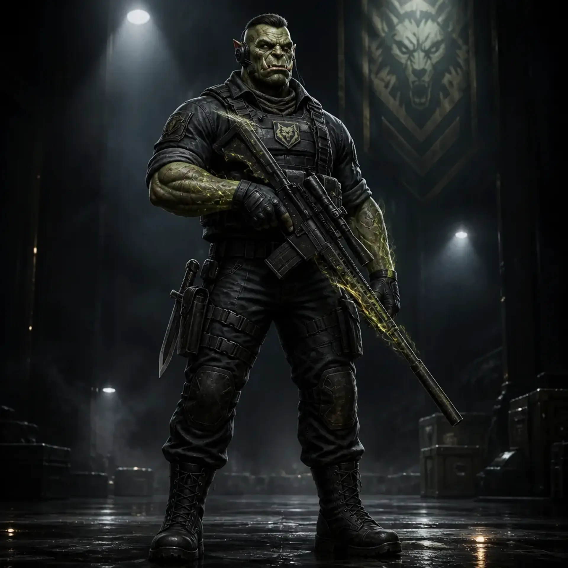 Gorak Iron-Eye - AI-generated fantasy Character