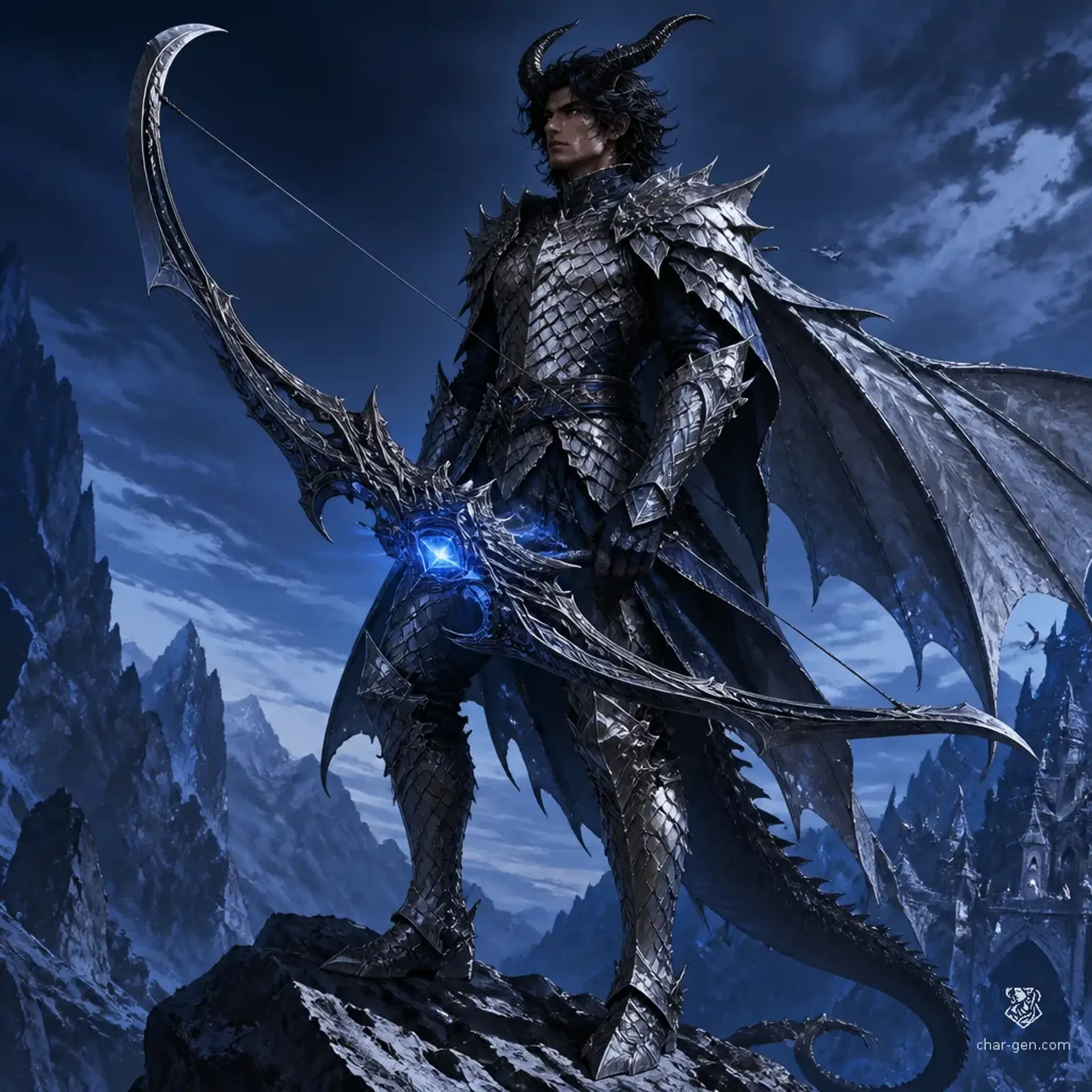 Vaughn Croc - AI-generated fantasy Character