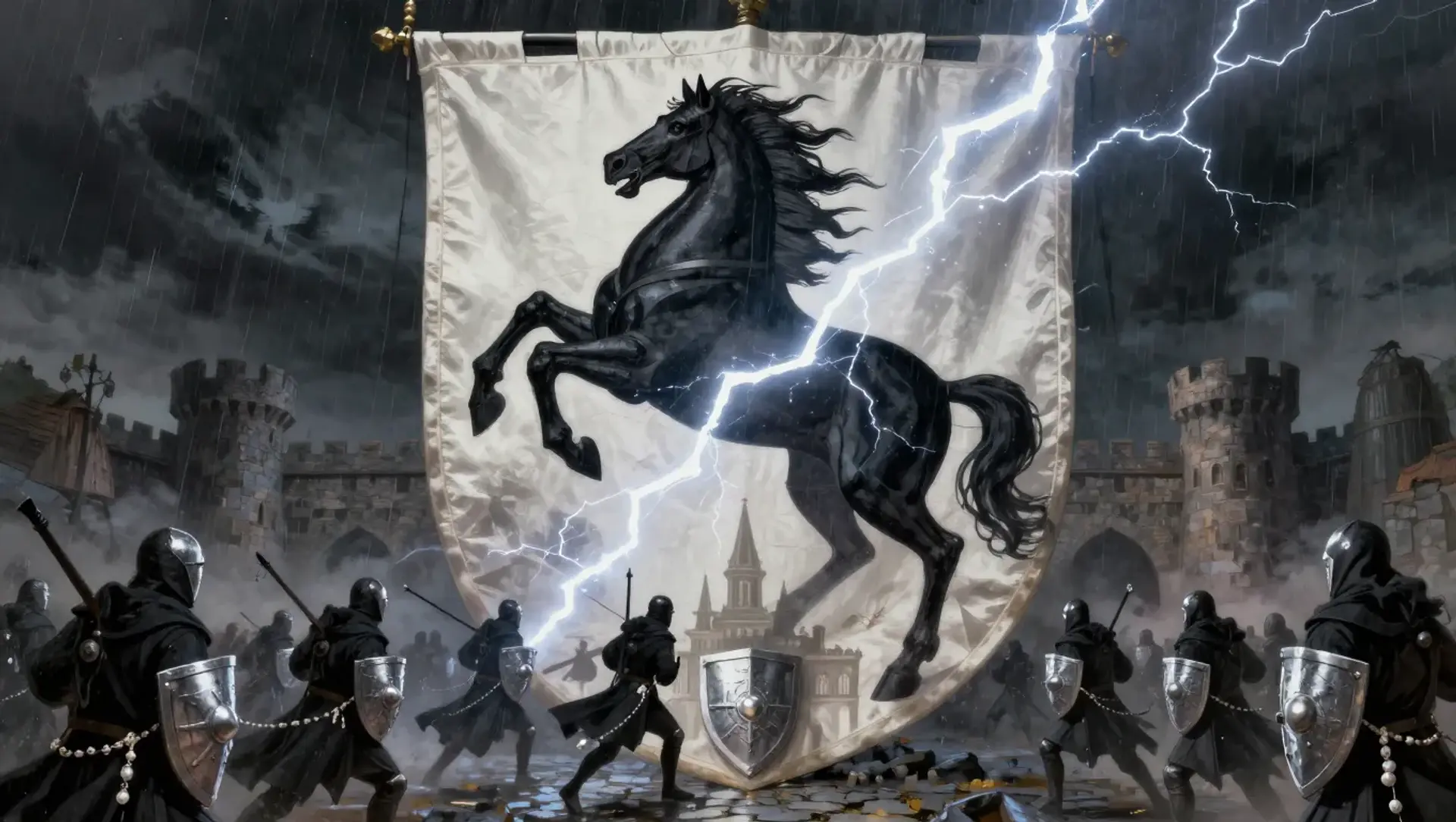 House Veyr, the Blackshield Riders