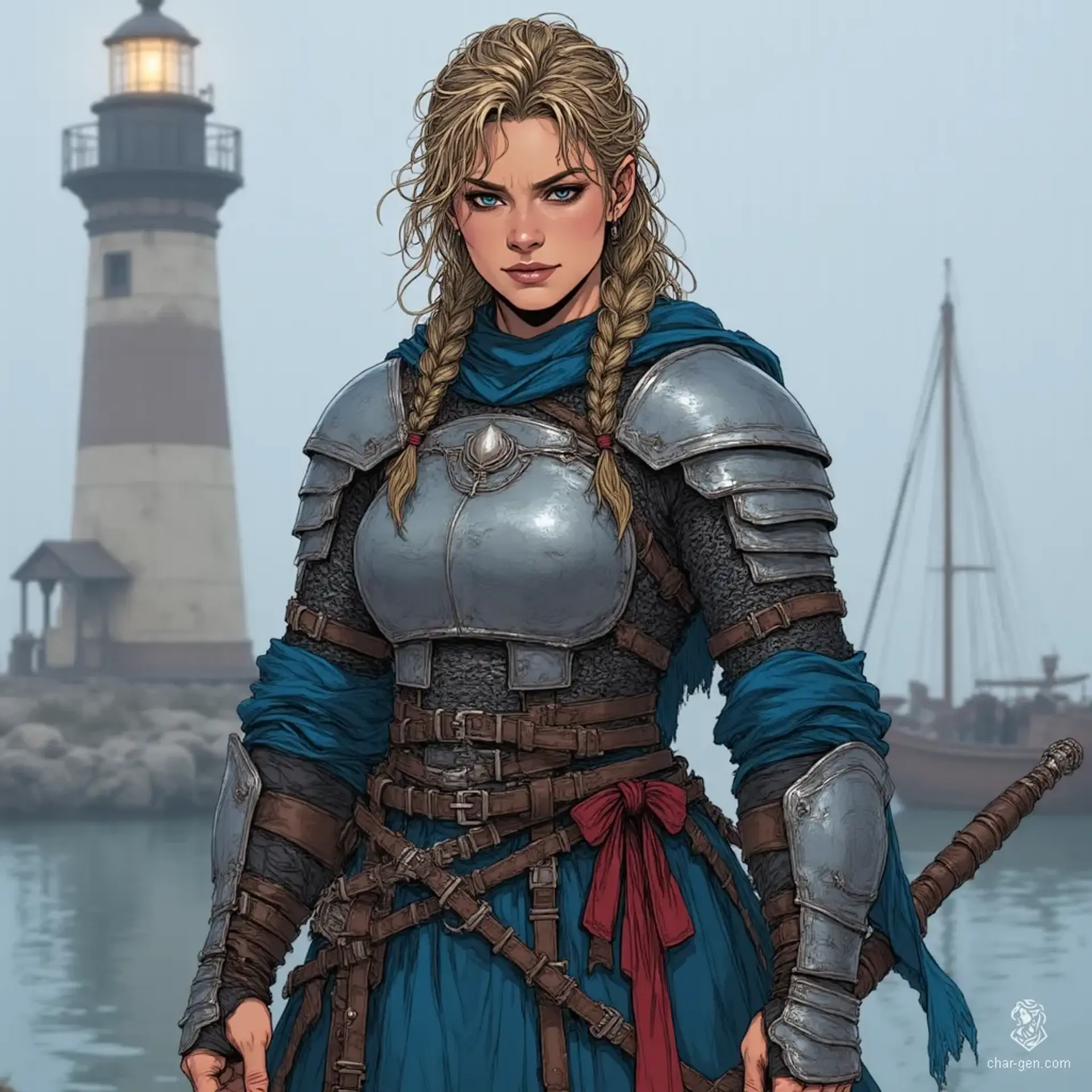 Aelara Varran - AI-generated fantasy NPC