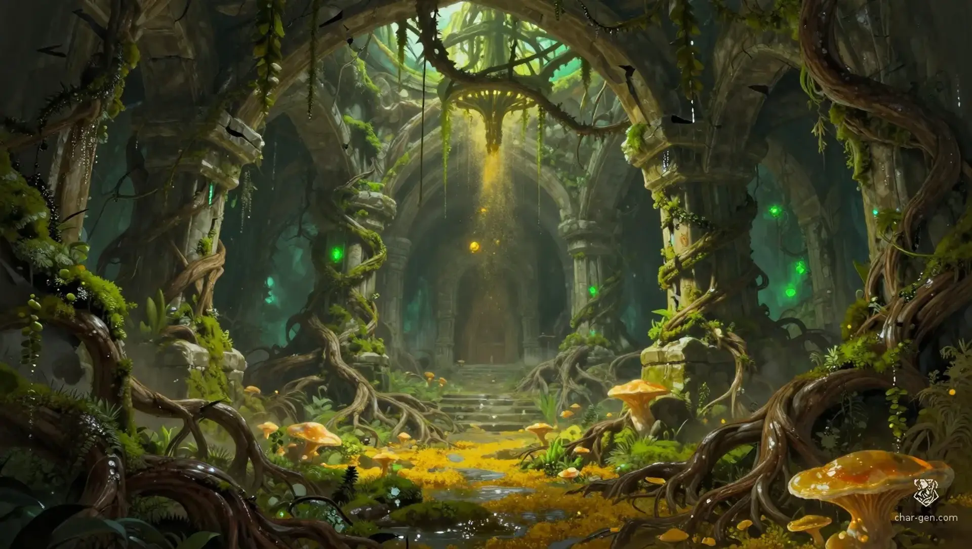 Voras Overgrown Sanctum