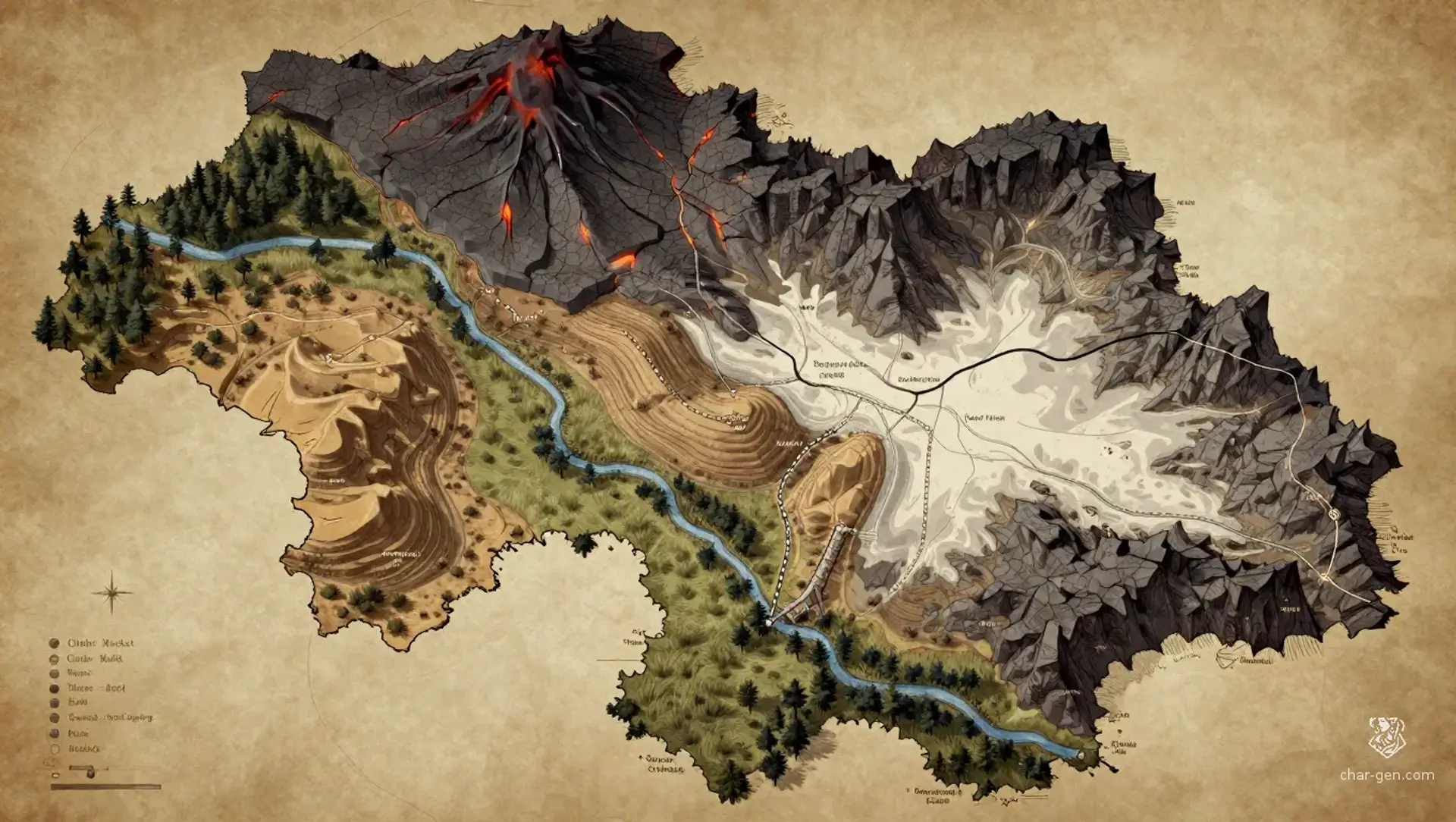 The Cinderheart Basin