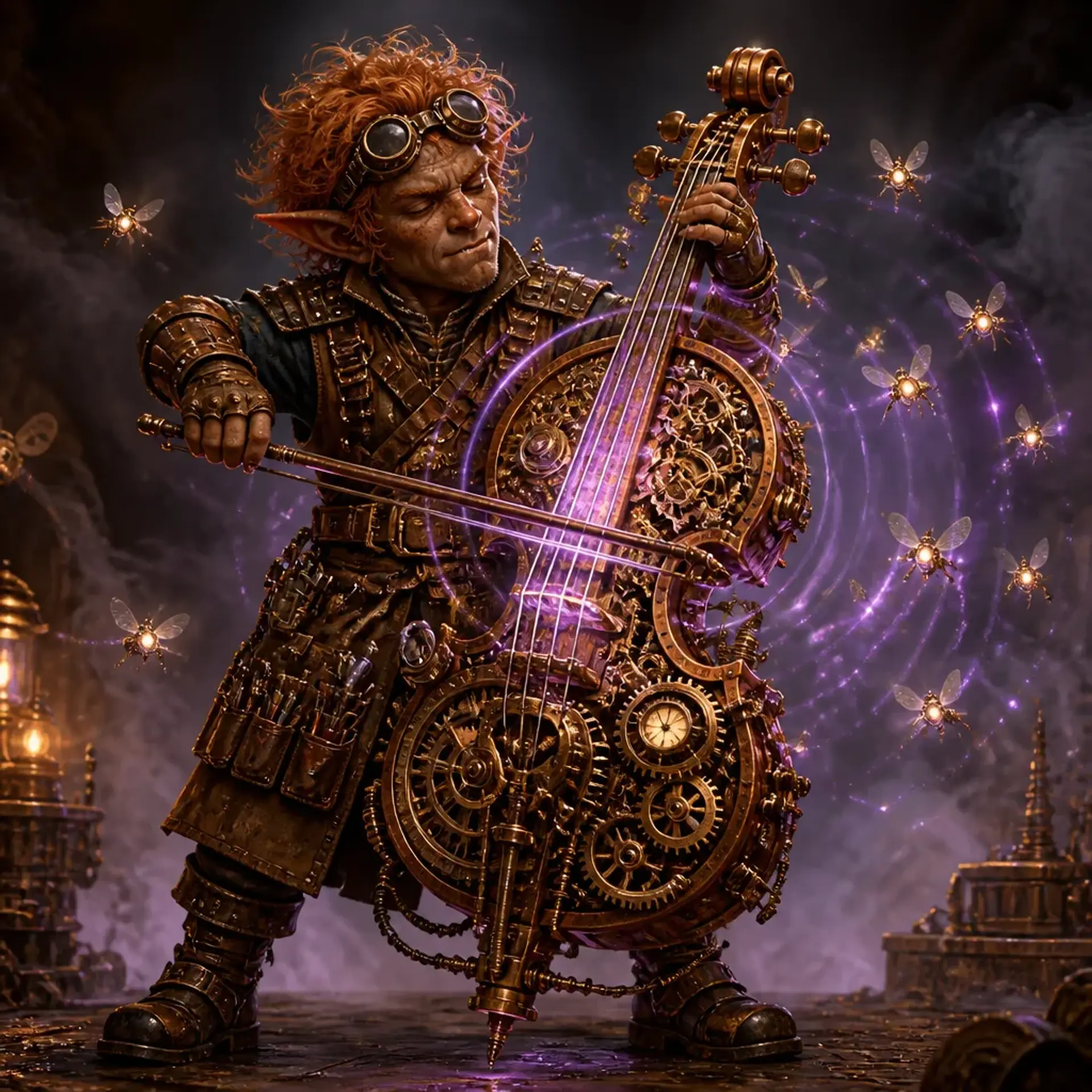 Bakker Bak - AI-generated fantasy Character