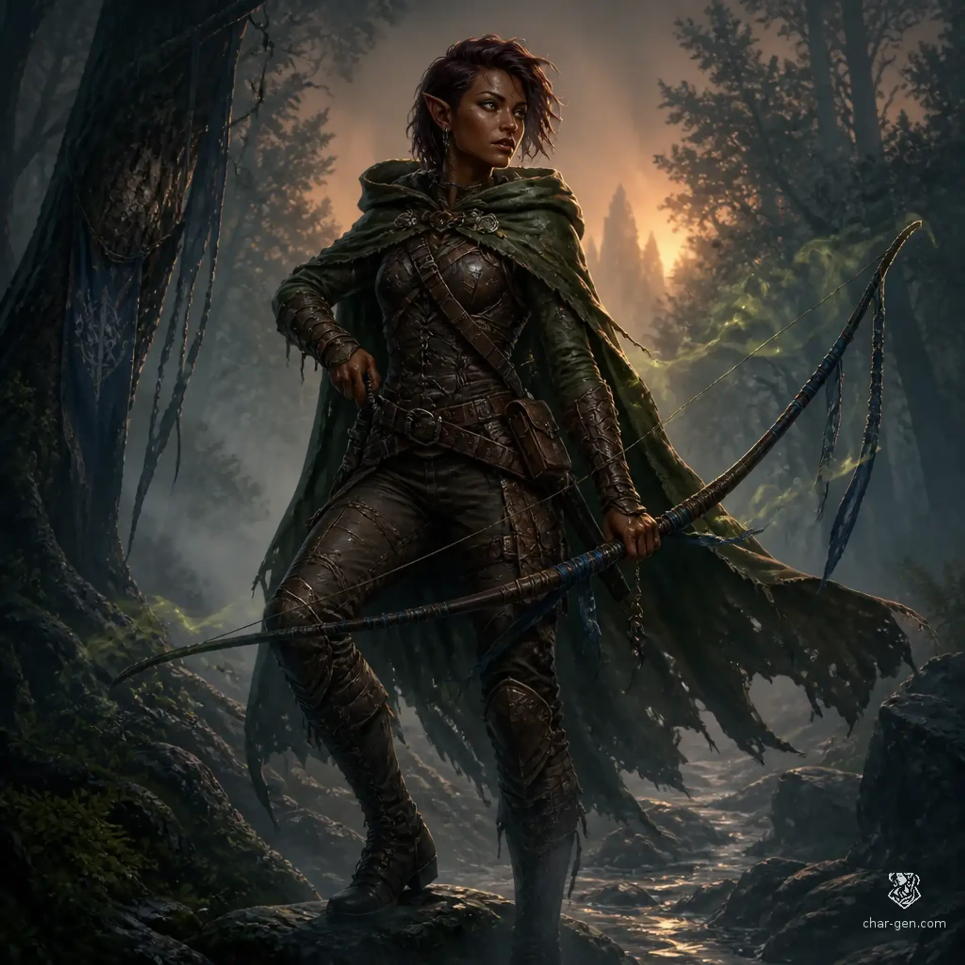 panniz - AI-generated fantasy Character