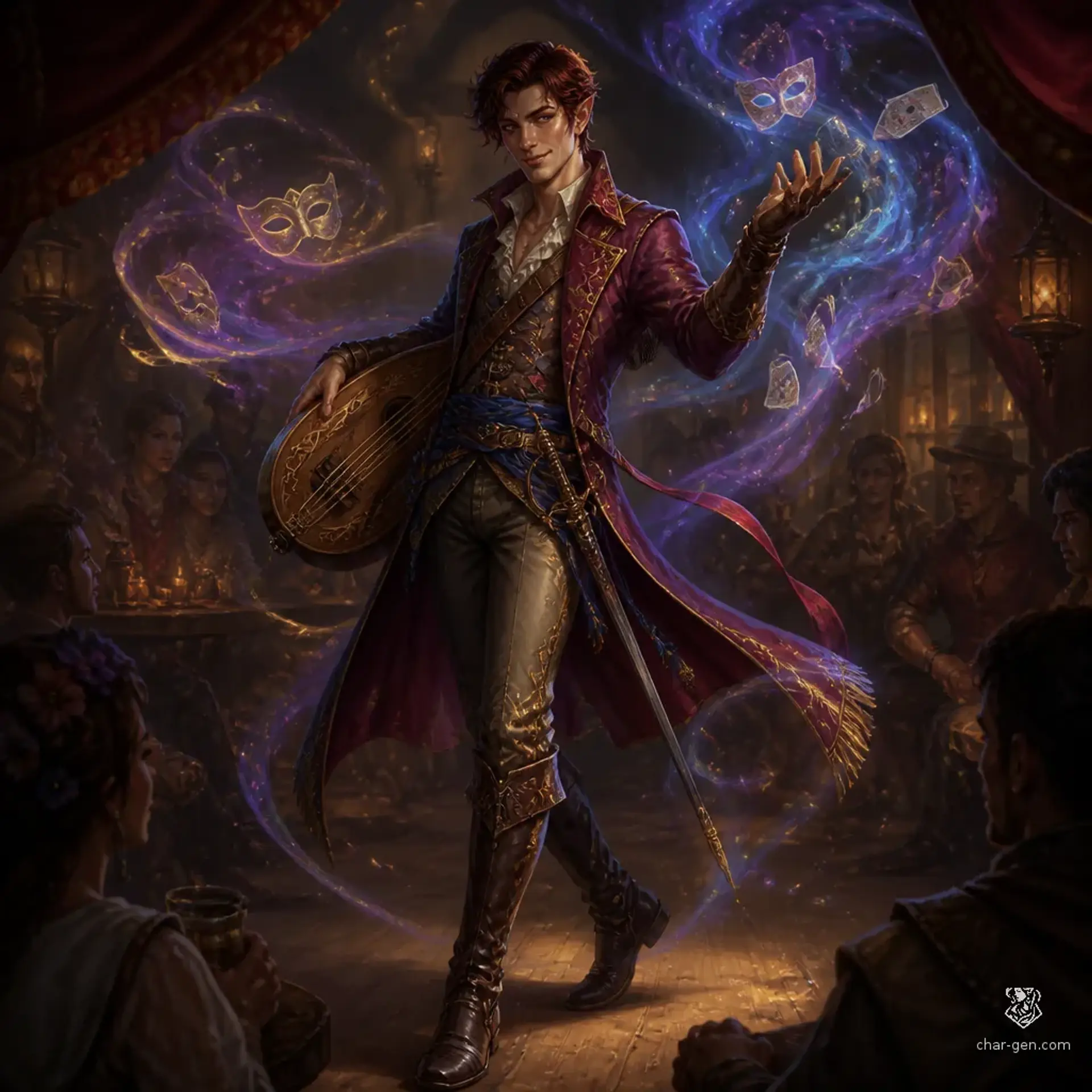 rick - AI-generated fantasy Character