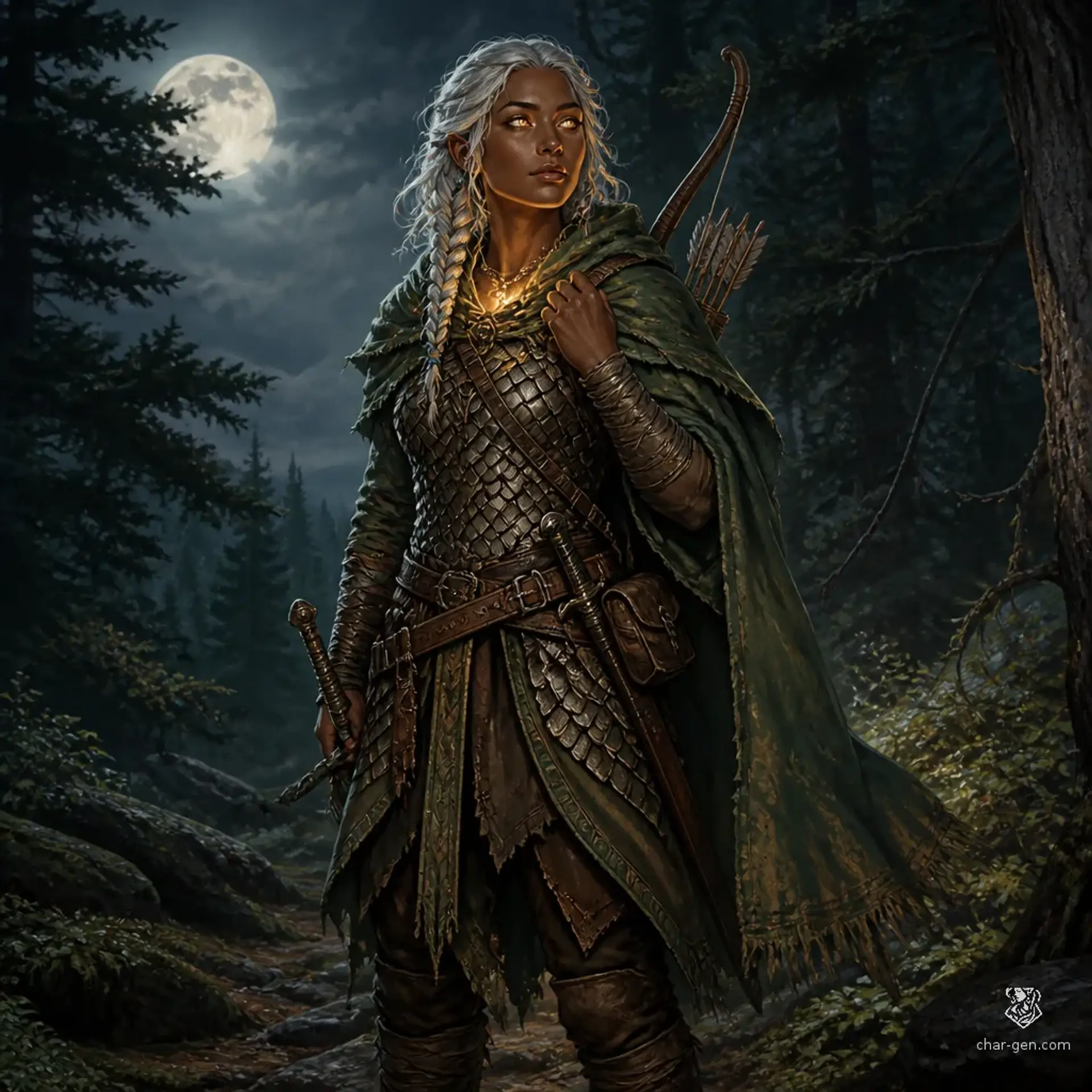 Seraphine Vale - AI-generated fantasy Character