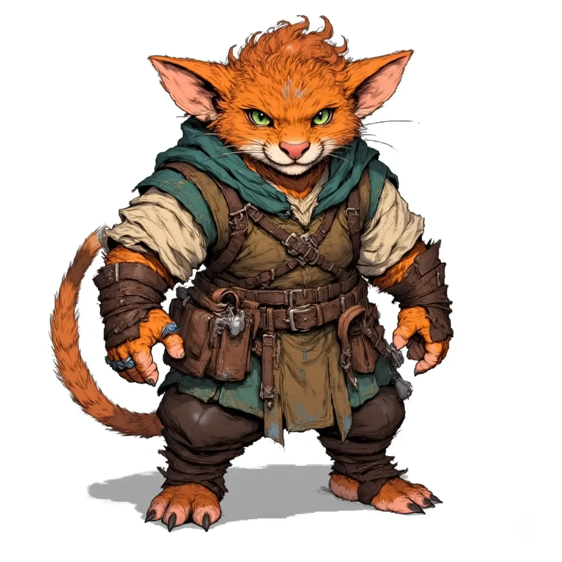 Vorkur Irondwadle - AI-generated fantasy NPC