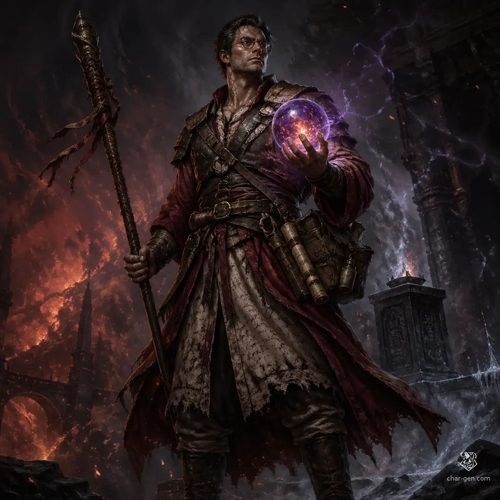 Alaric Thorne - AI-generated fantasy Character