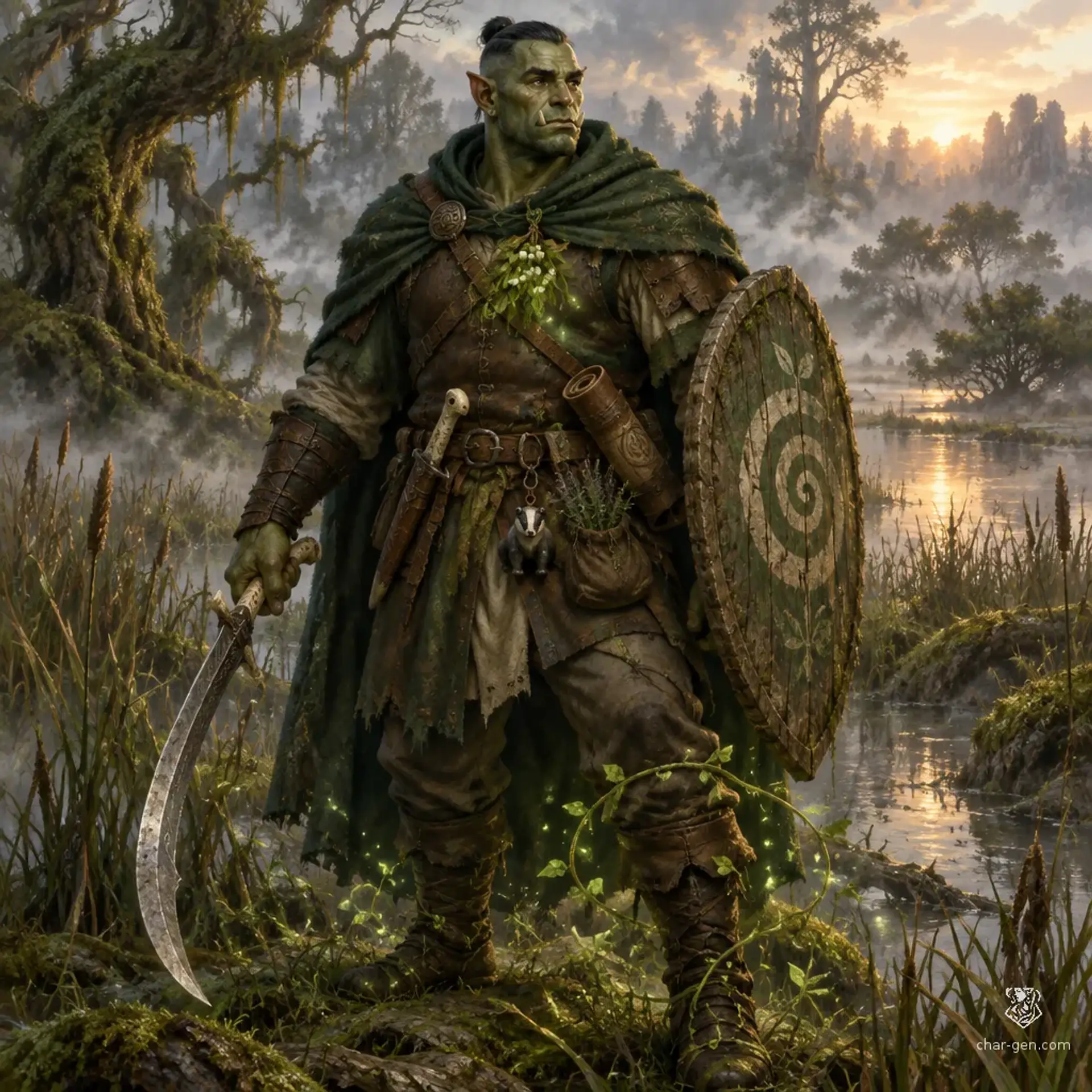 dro - AI-generated fantasy Character