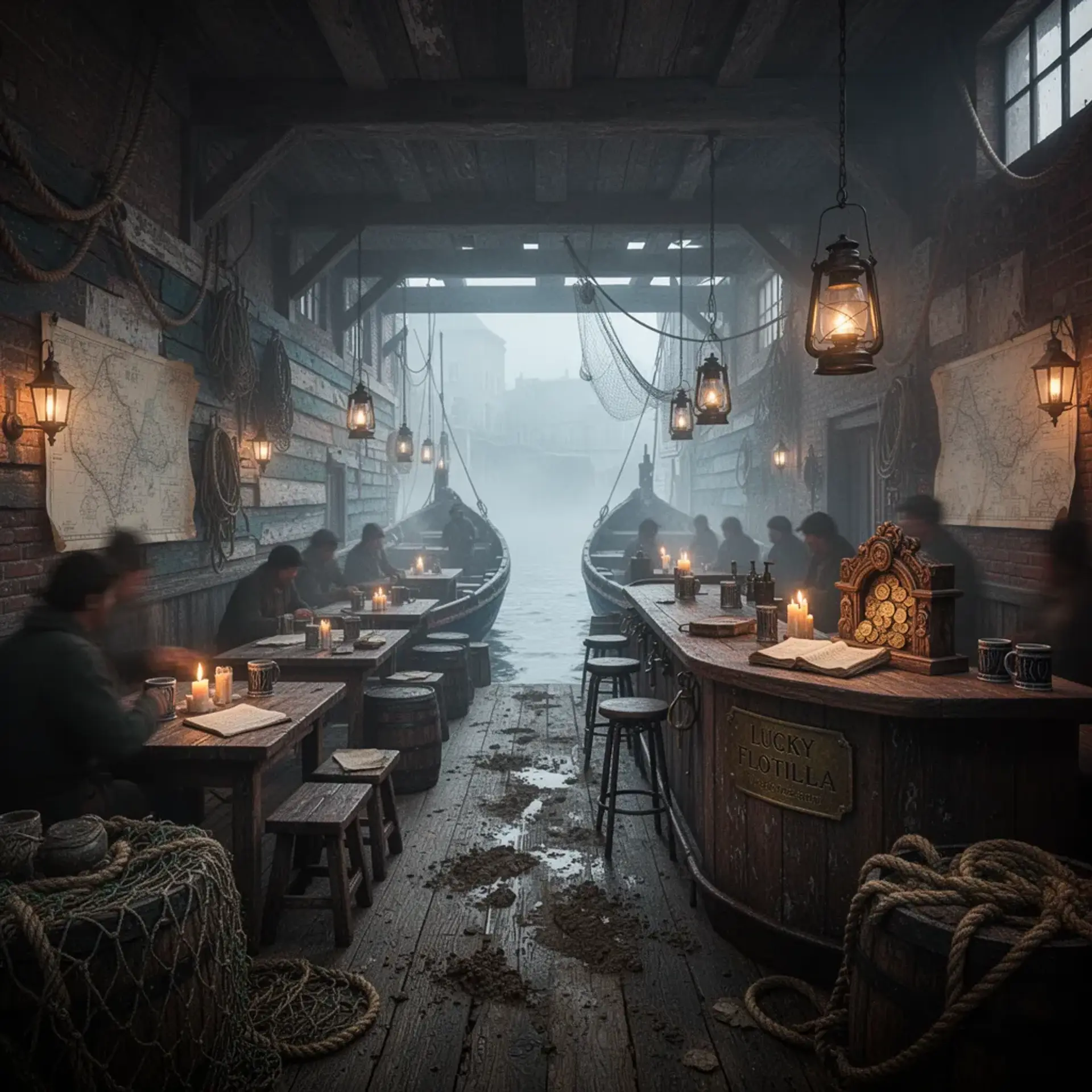 Forsyth: Lucky Flotilla - AI-generated fantasy Tavern