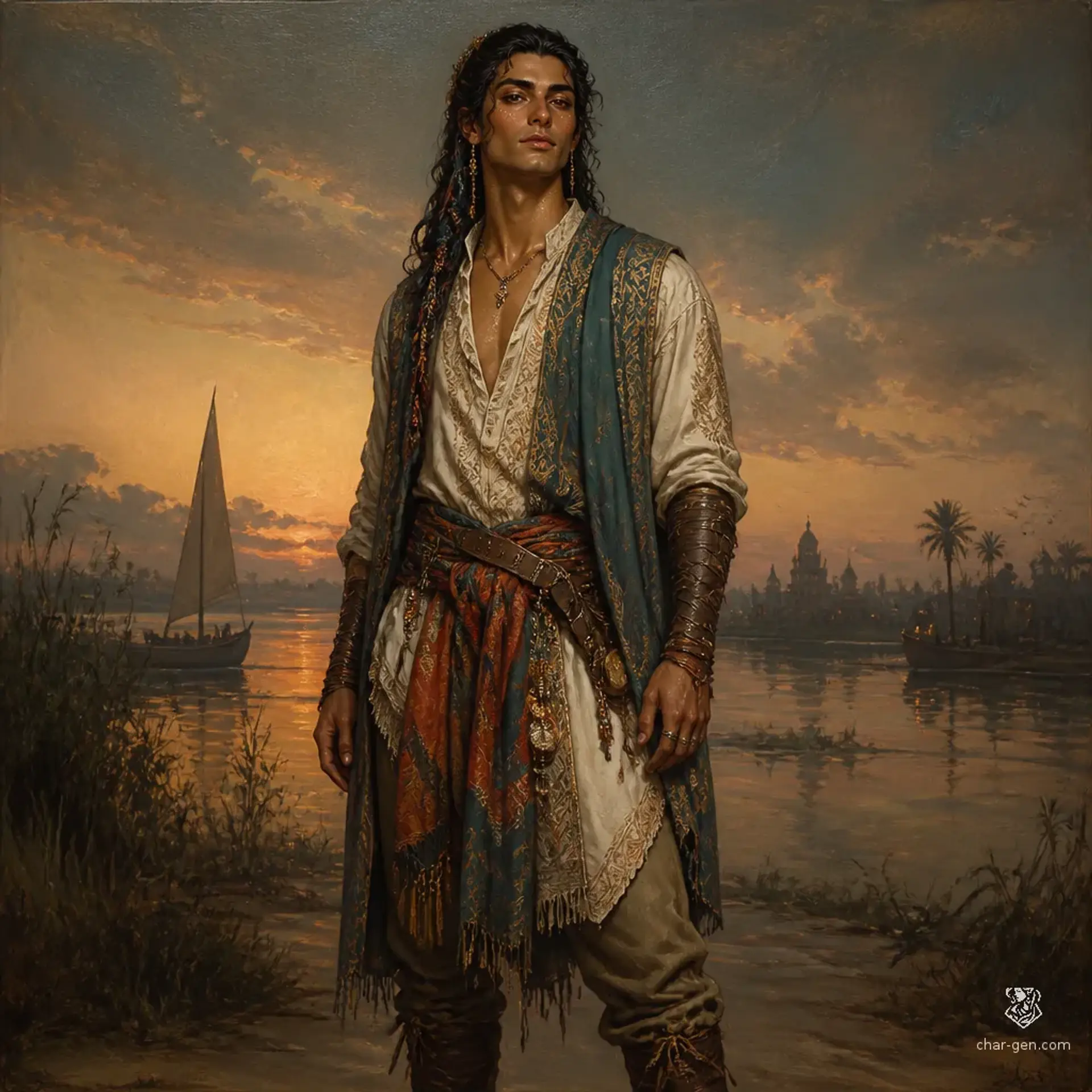 Verdant-Blooded Folk - AI-generated fantasy Species