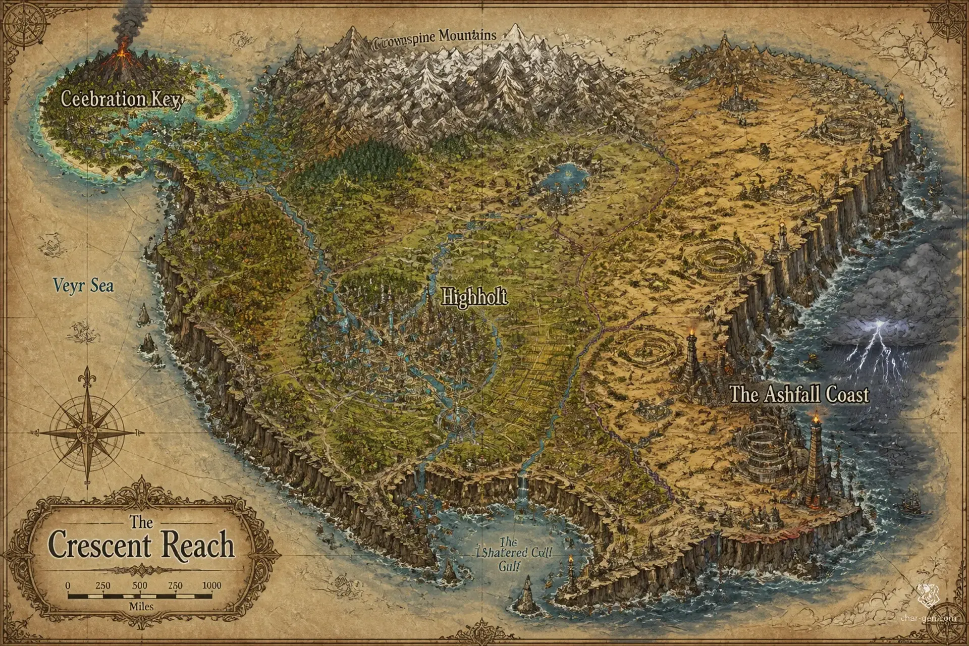 The Crescent Reach