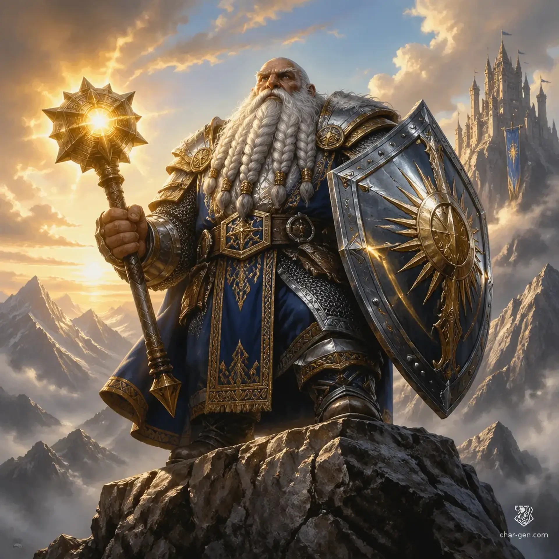 Wynther - AI-generated fantasy Character