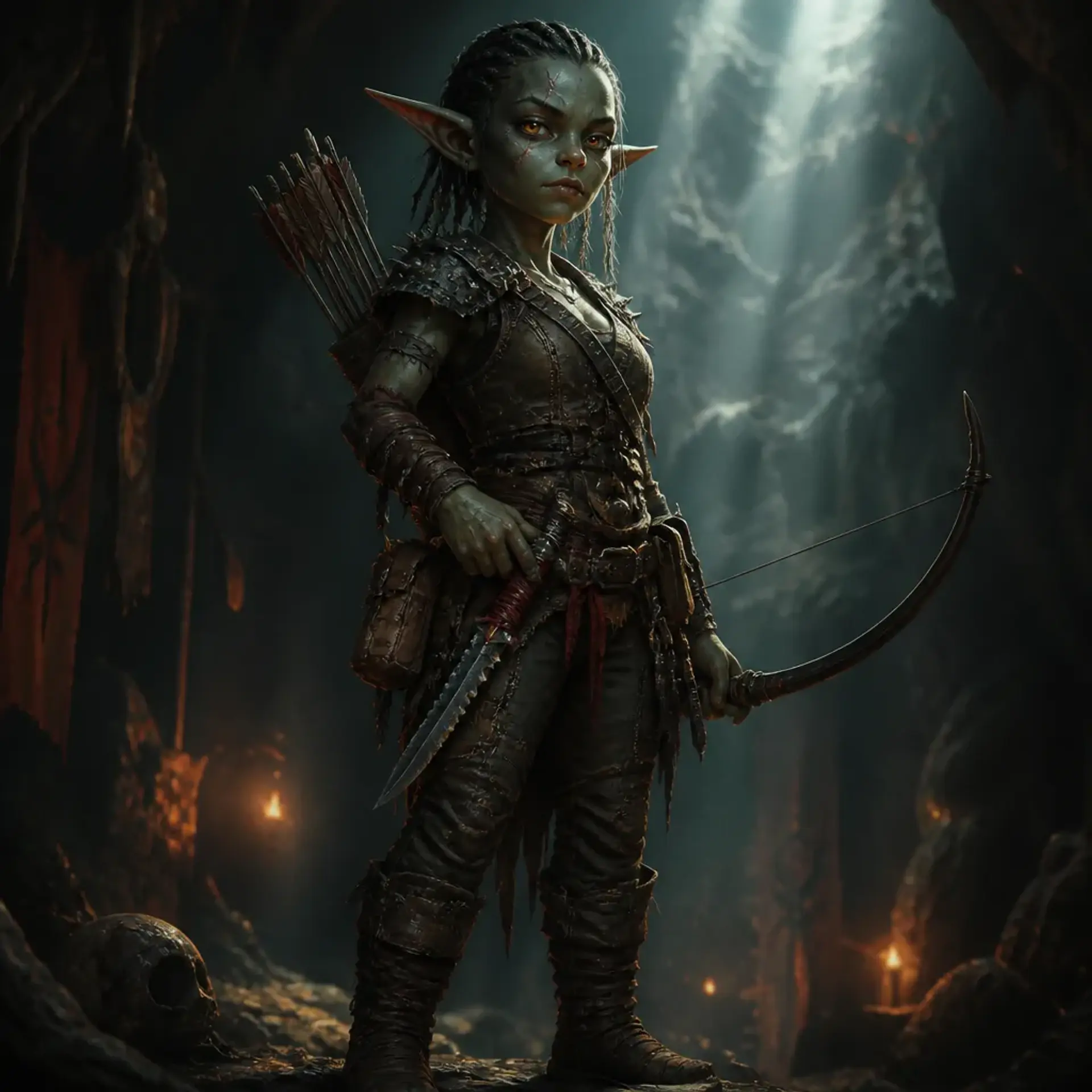 Vitha Ashtrail - AI-generated fantasy Character