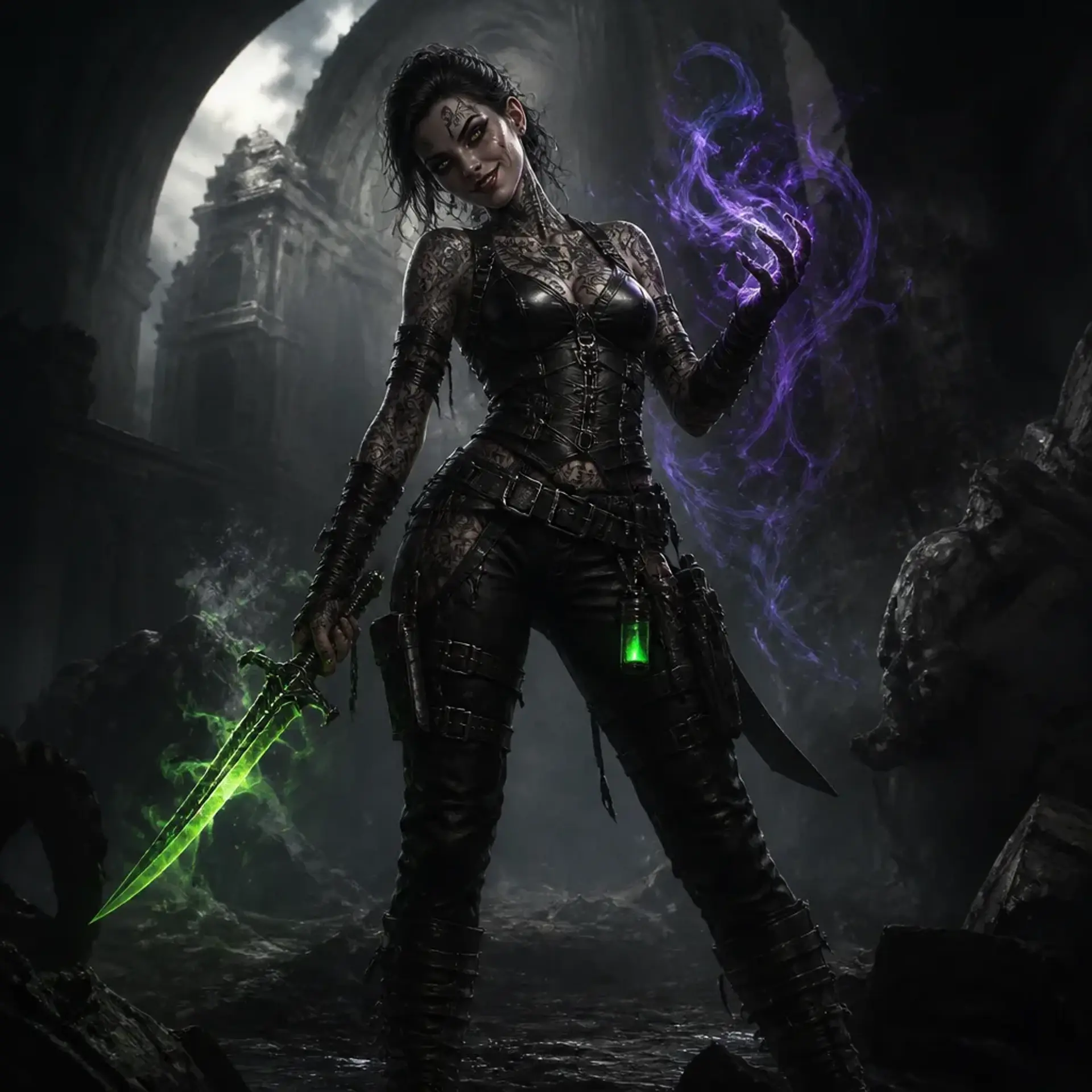 Sylas Thorne - AI-generated fantasy Character