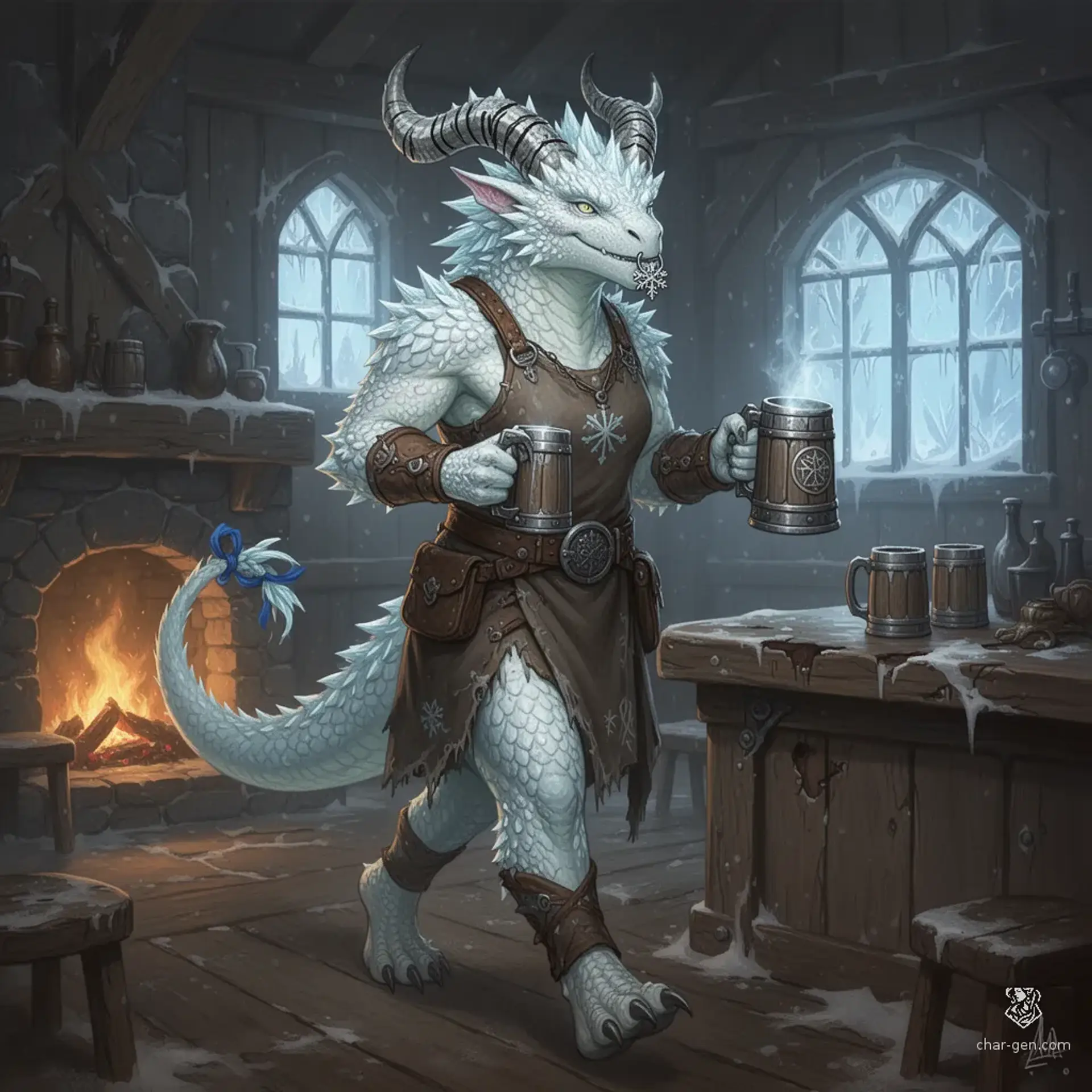 Nymetra Myskyn - AI-generated fantasy NPC