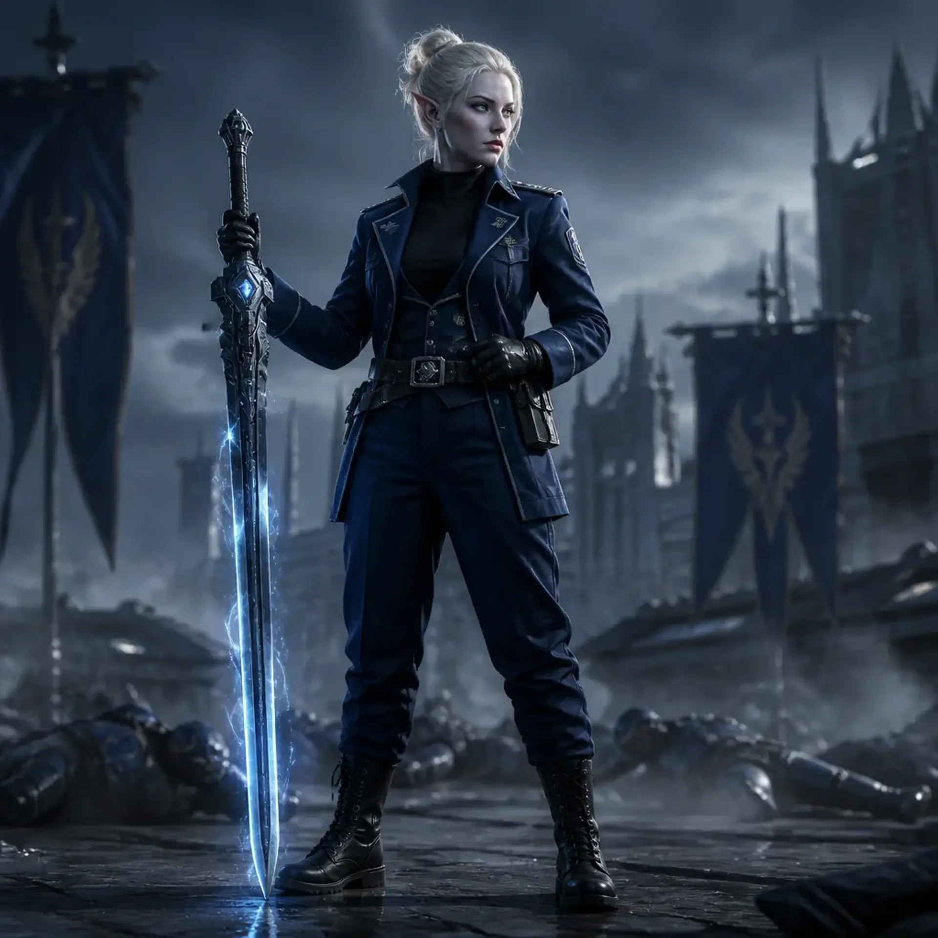 Voraena - AI-generated fantasy Character