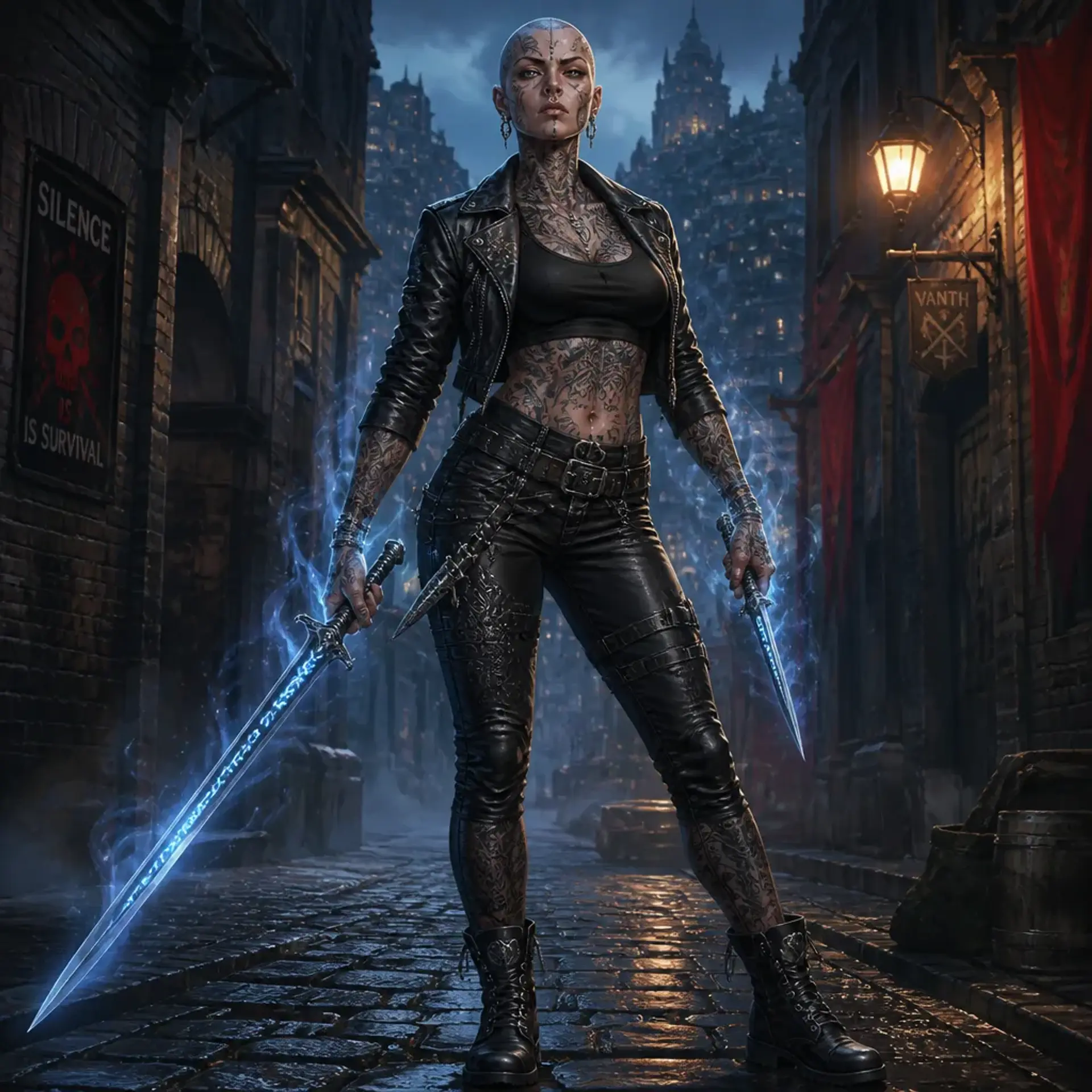 Vikasha - AI-generated fantasy Character