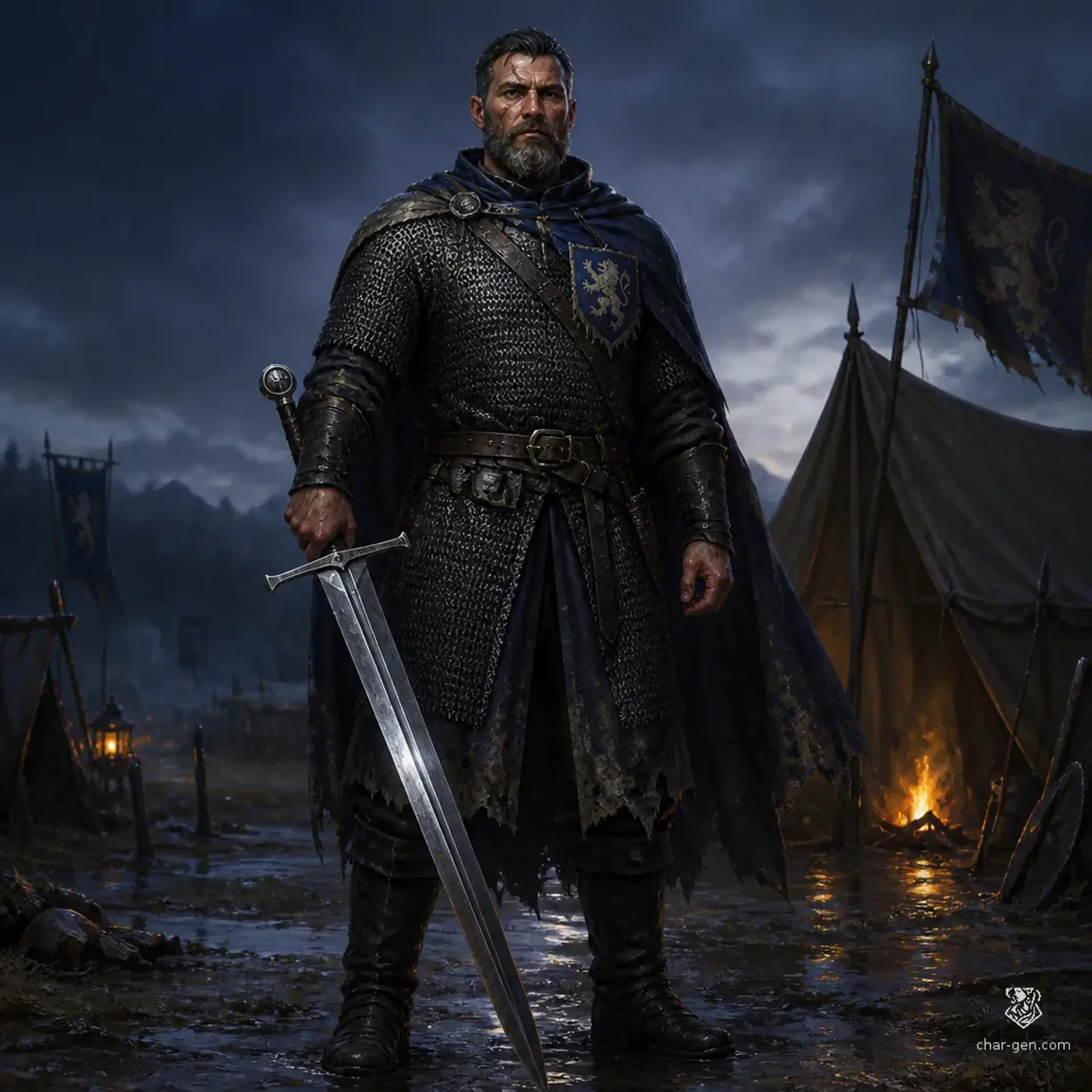 Leaxel - AI-generated fantasy Character