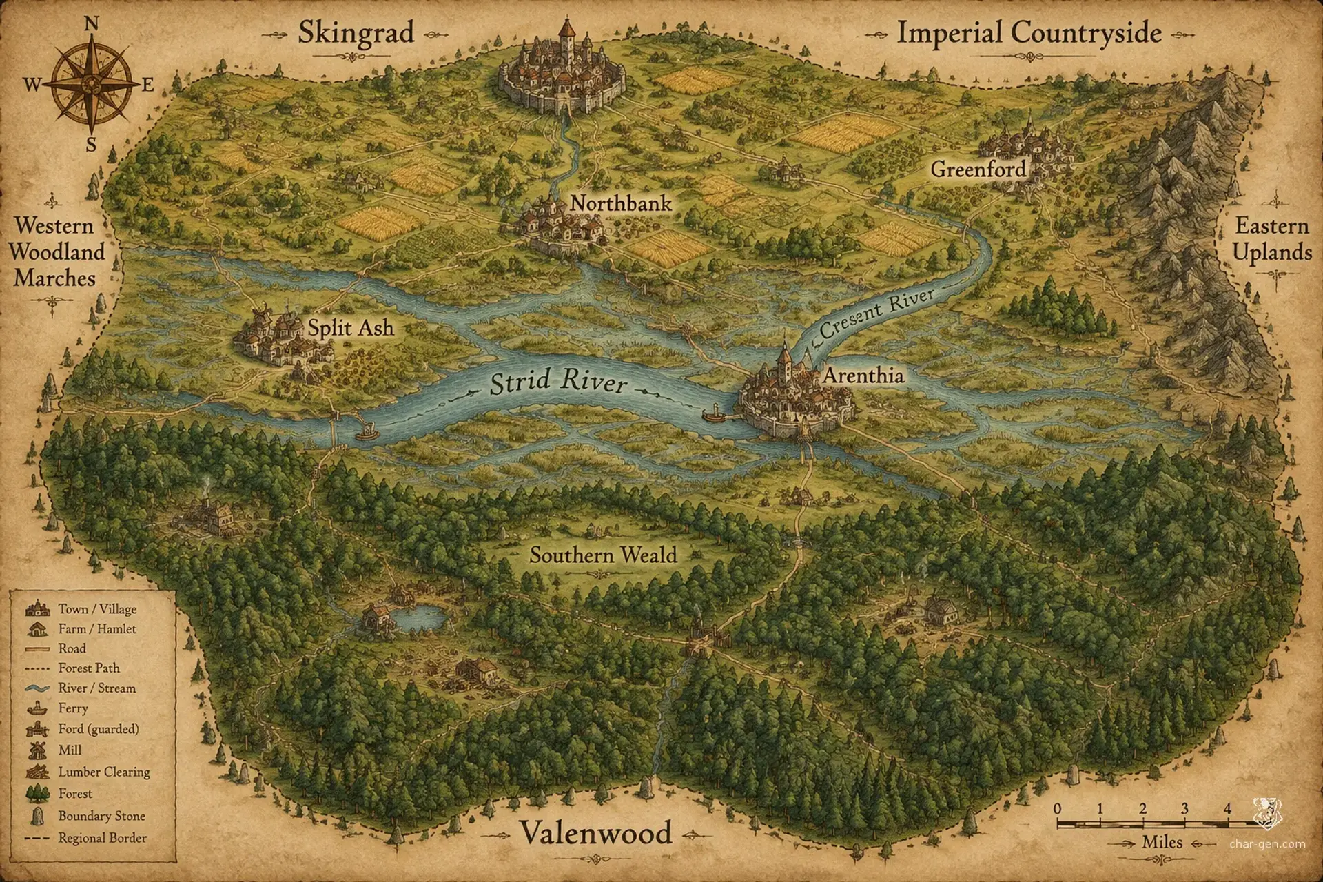 The Weald Borderlands