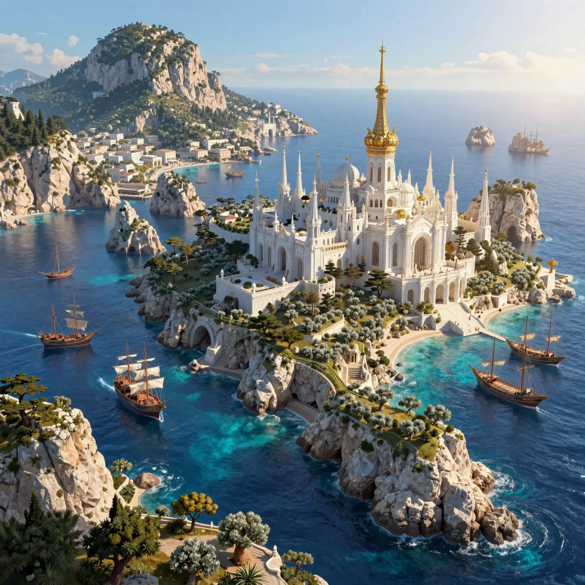 Tanasia - AI-generated fantasy Region