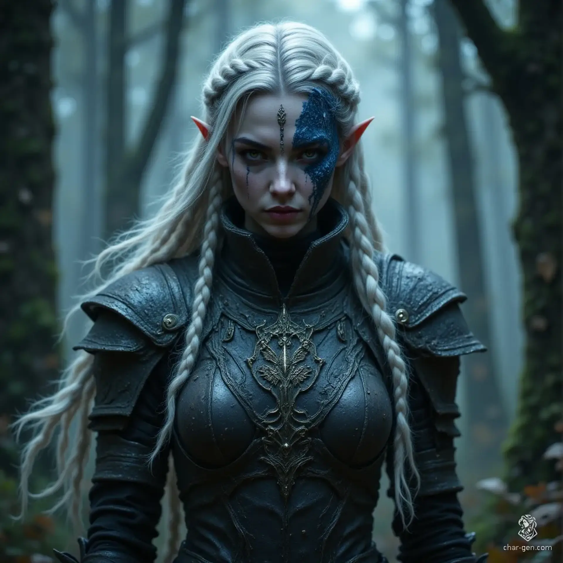 Lyraleth Vanyarin - AI-generated fantasy NPC