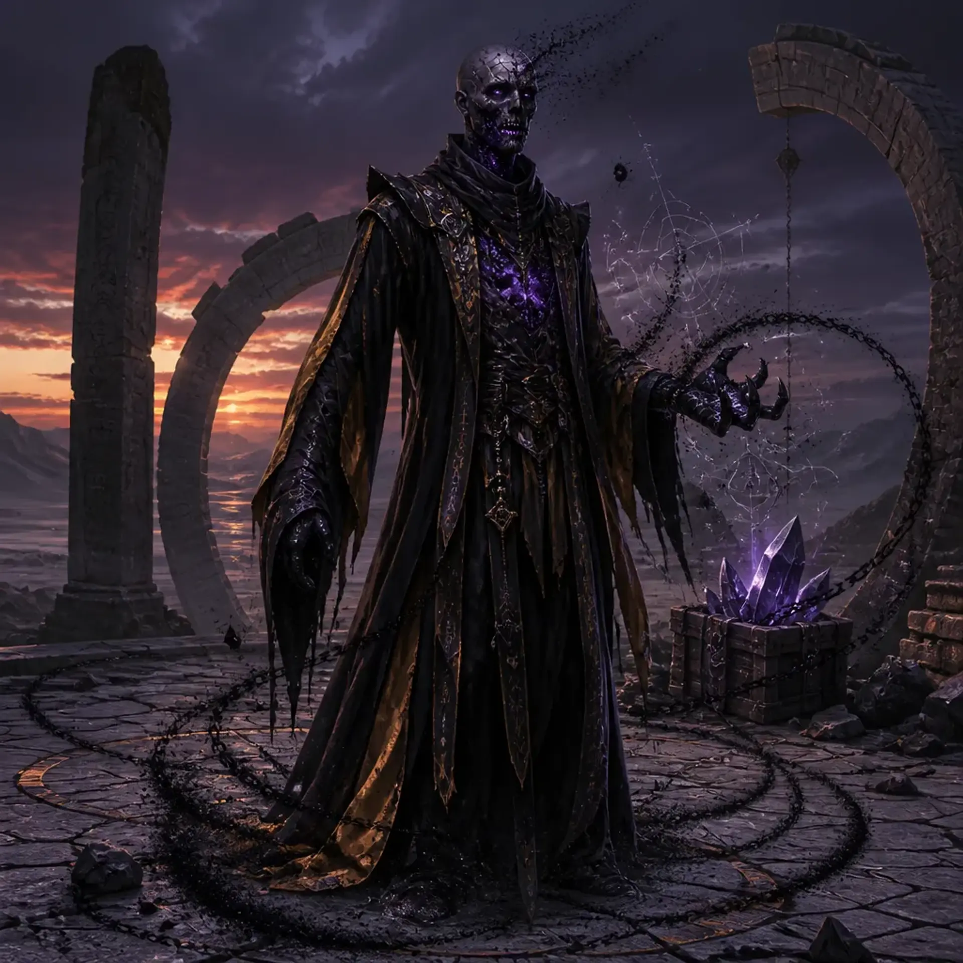 Azruk Sablehand - AI-generated fantasy Monster