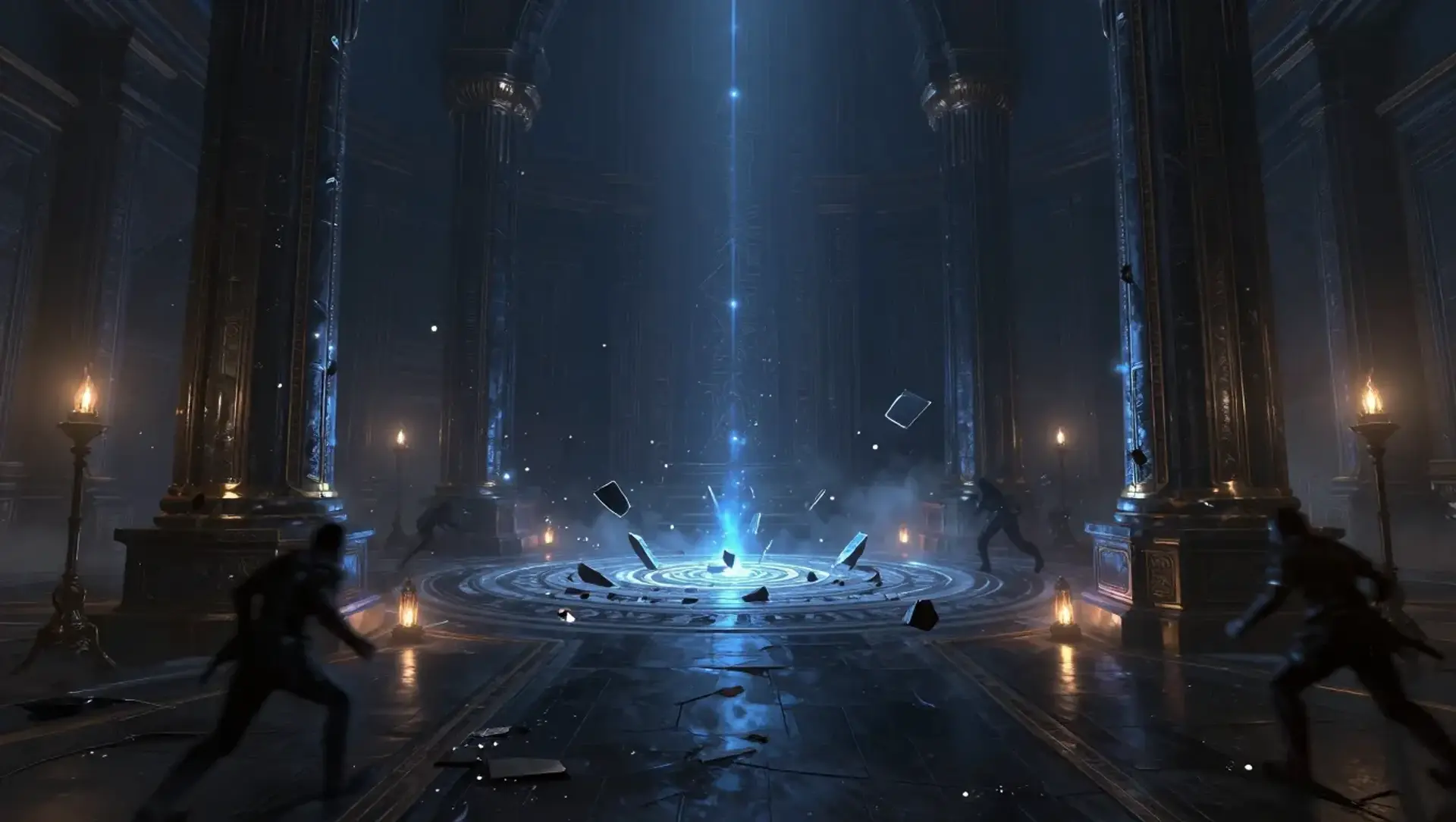 Ambush of the Stolen Sigils - AI-generated fantasy Quest