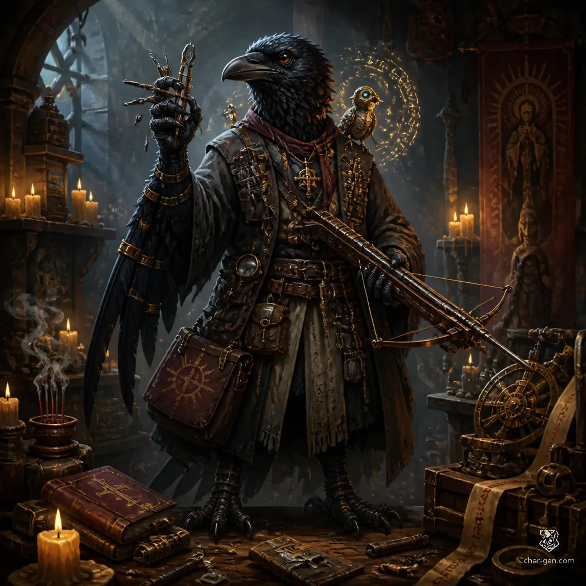 Kettik Padrig - AI-generated fantasy Character