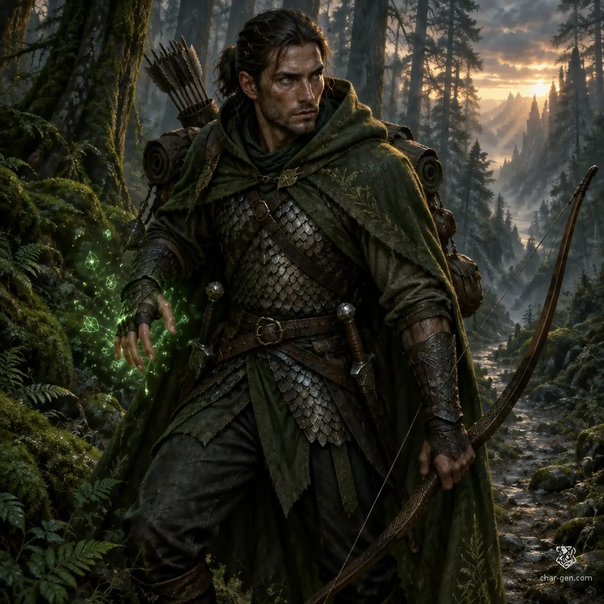 Khazahk Urucorn - AI-generated fantasy Character
