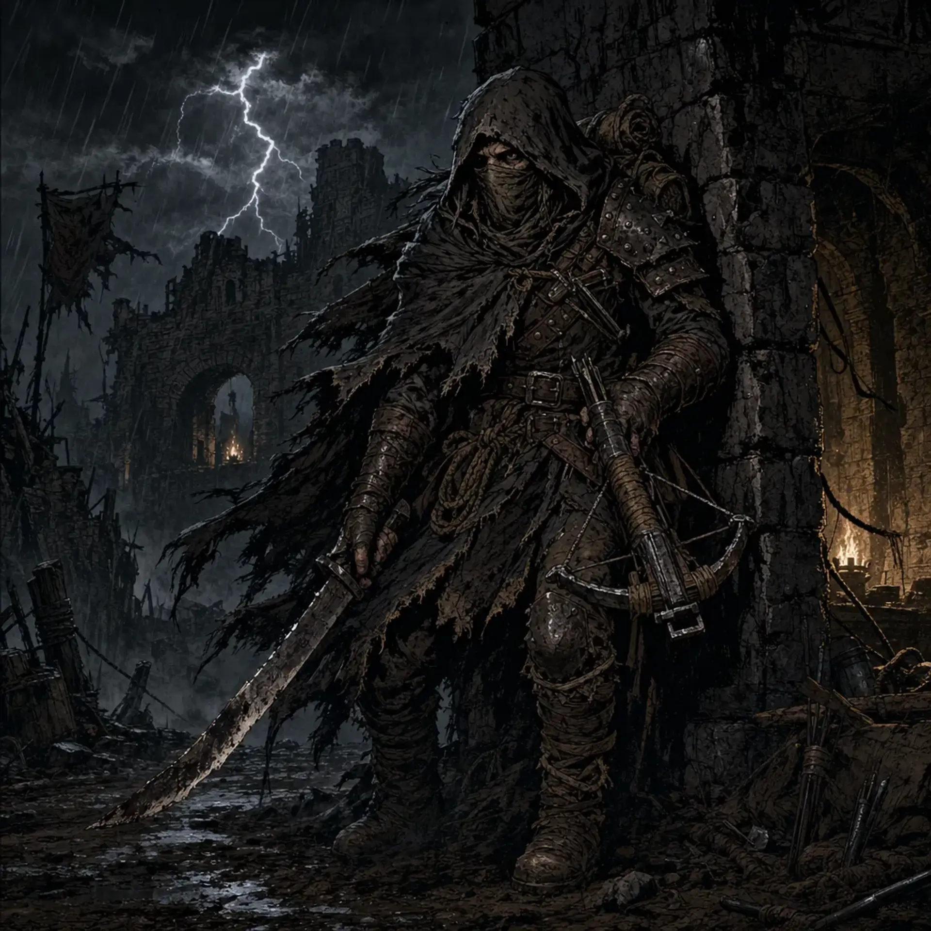 Bandit - AI-generated fantasy Monster
