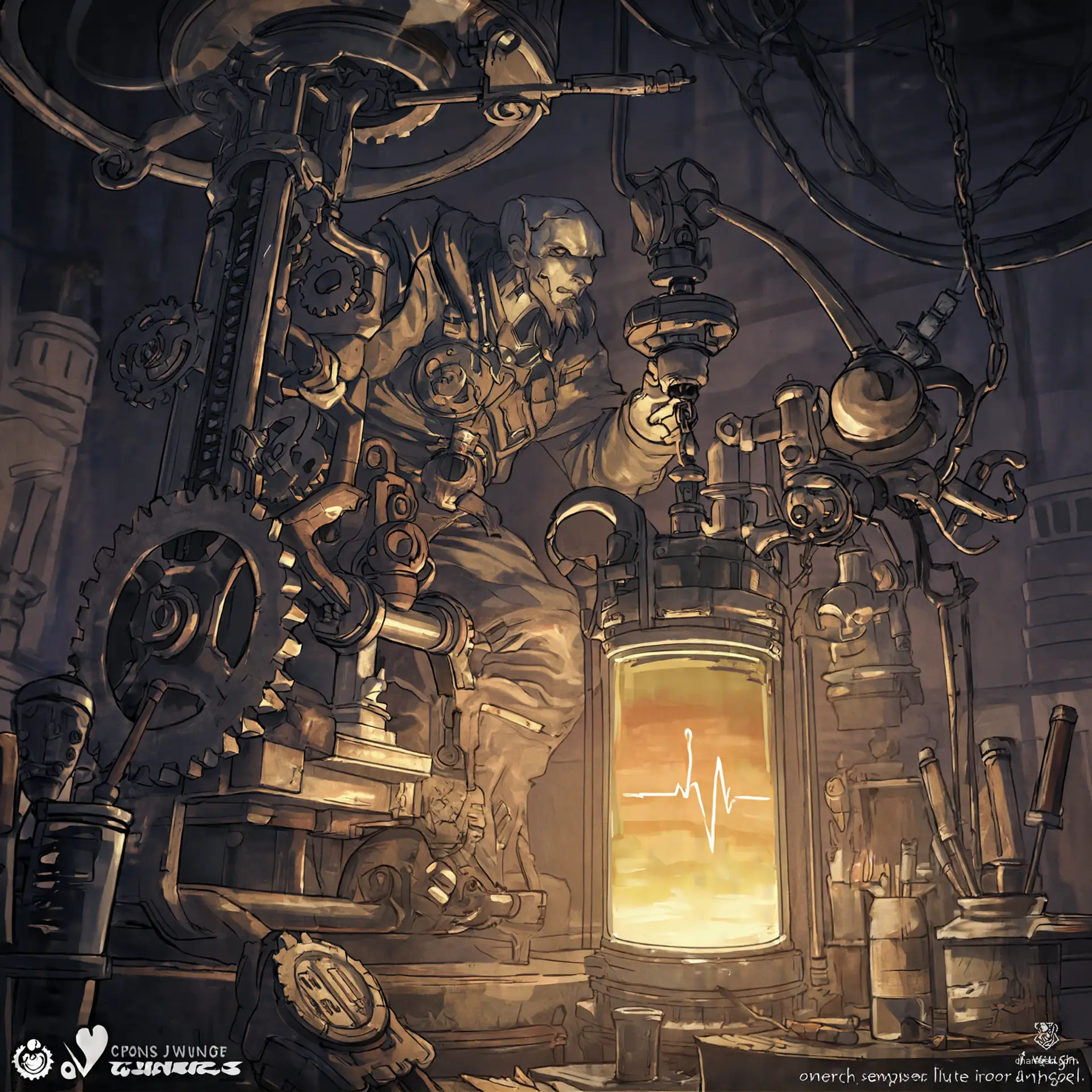 ENGINES OF ARCANE INVENTION | Fantasy Art Competition | CharGen
