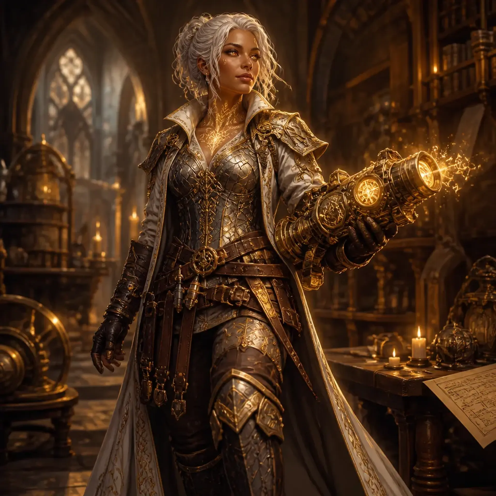 Seraphine Piale - AI-generated fantasy Character