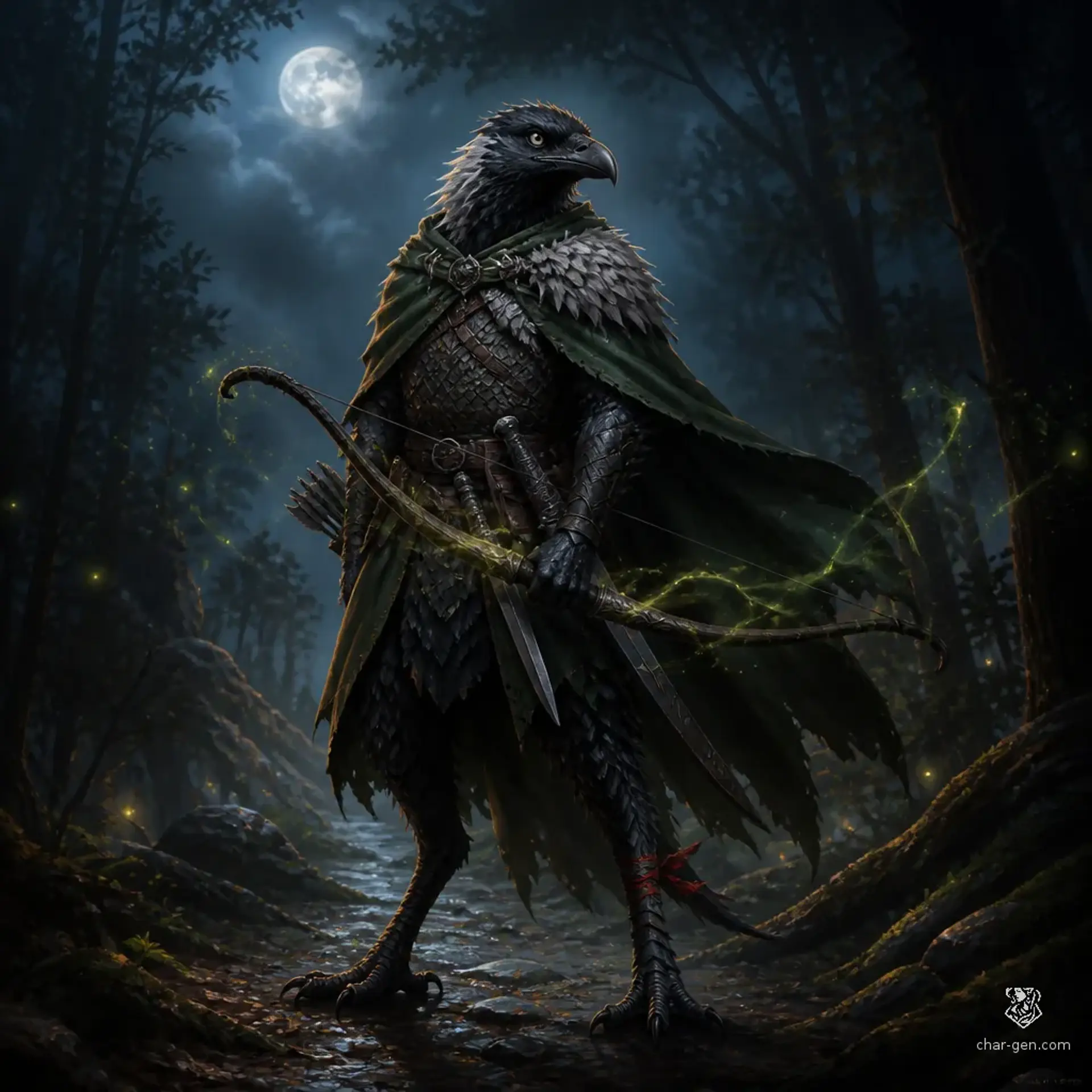 Mavunai - AI-generated fantasy Character